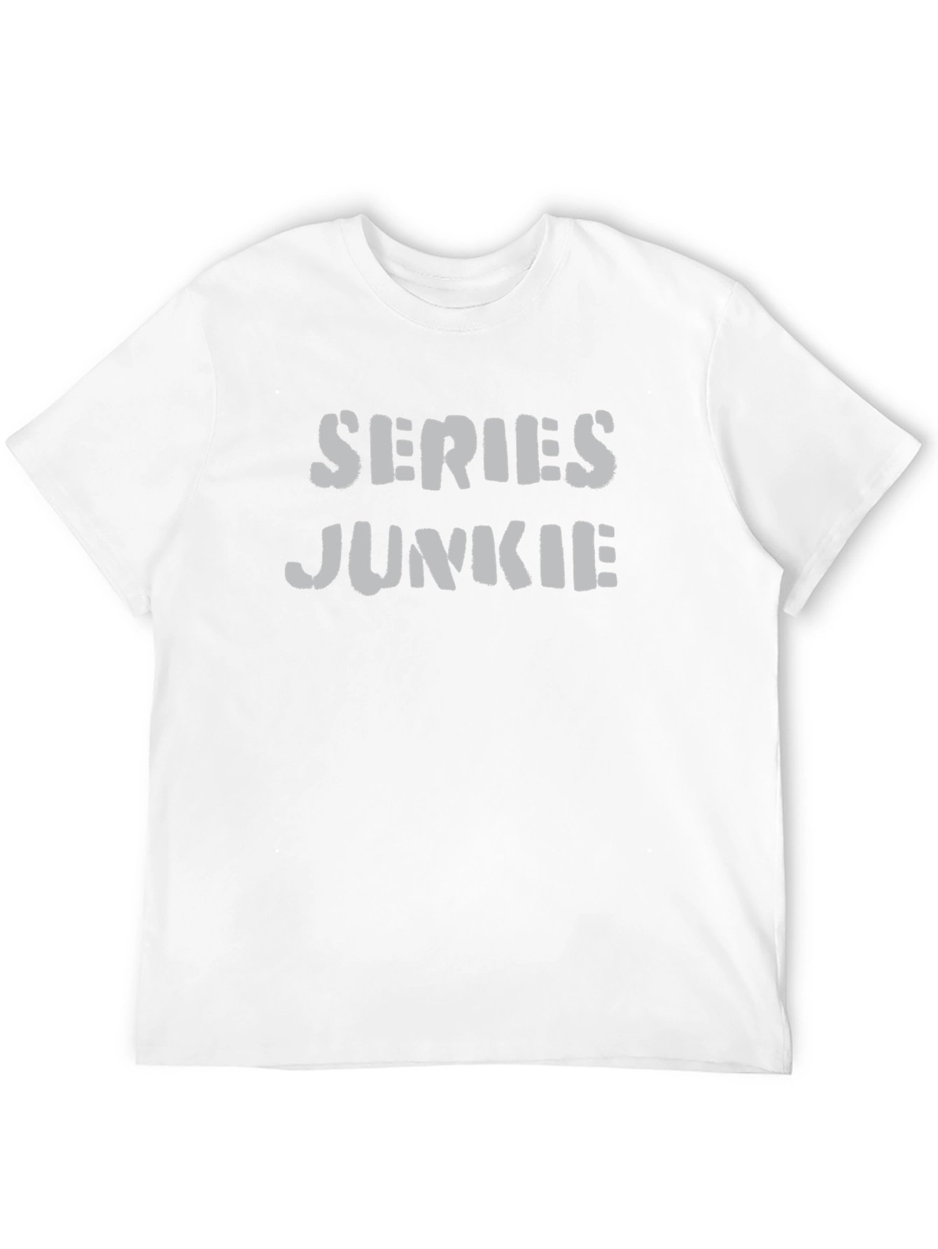 Series Junkie Black Graphic T-Shirt