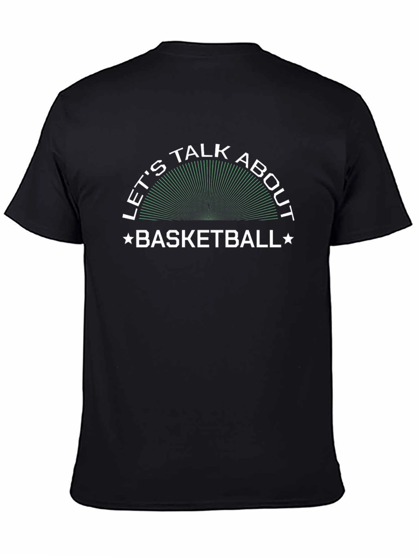 Basketball Talk Graphic Tee - Soft Cotton Blend