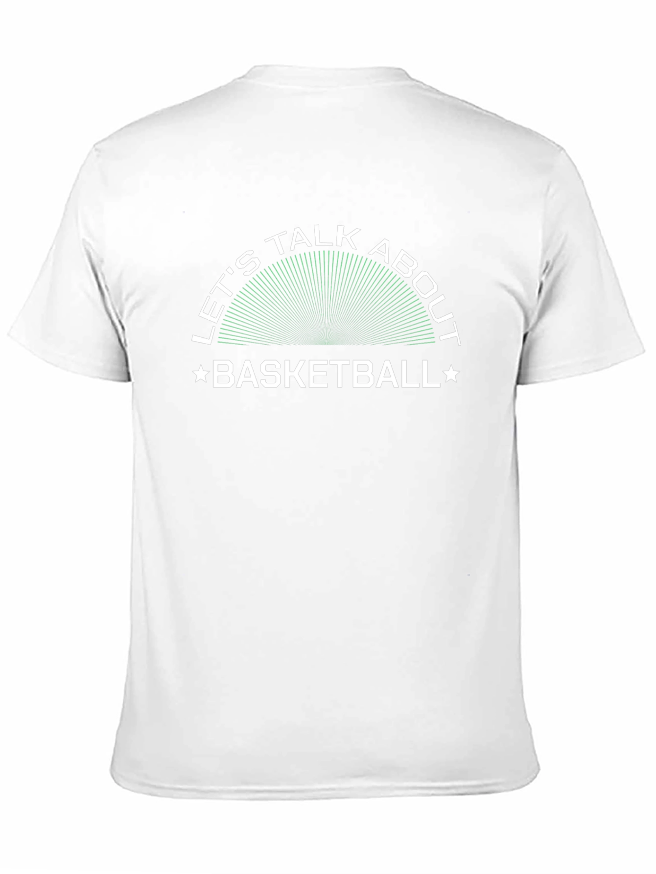 Basketball Talk Graphic Tee - Soft Cotton Blend