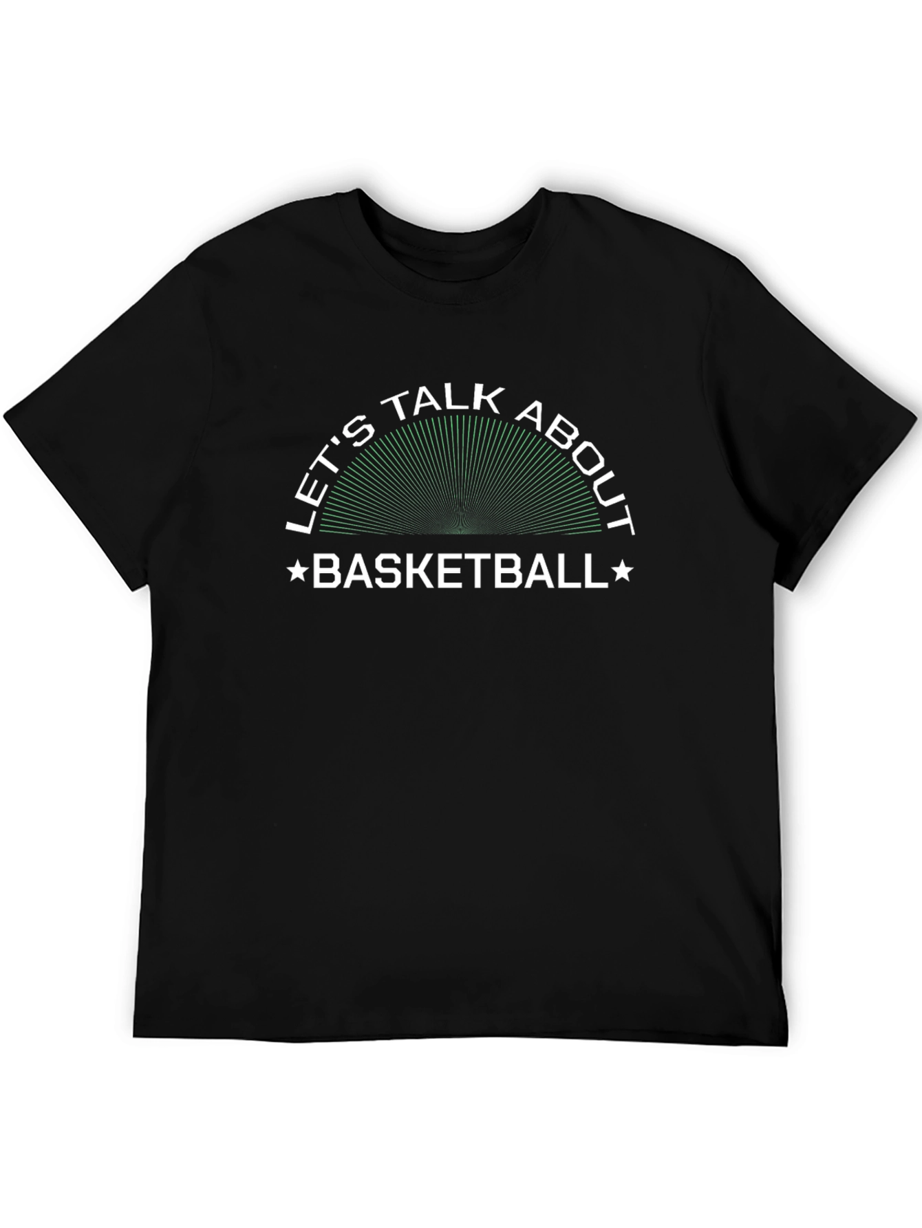 Basketball Talk Graphic Tee - Soft Cotton Blend