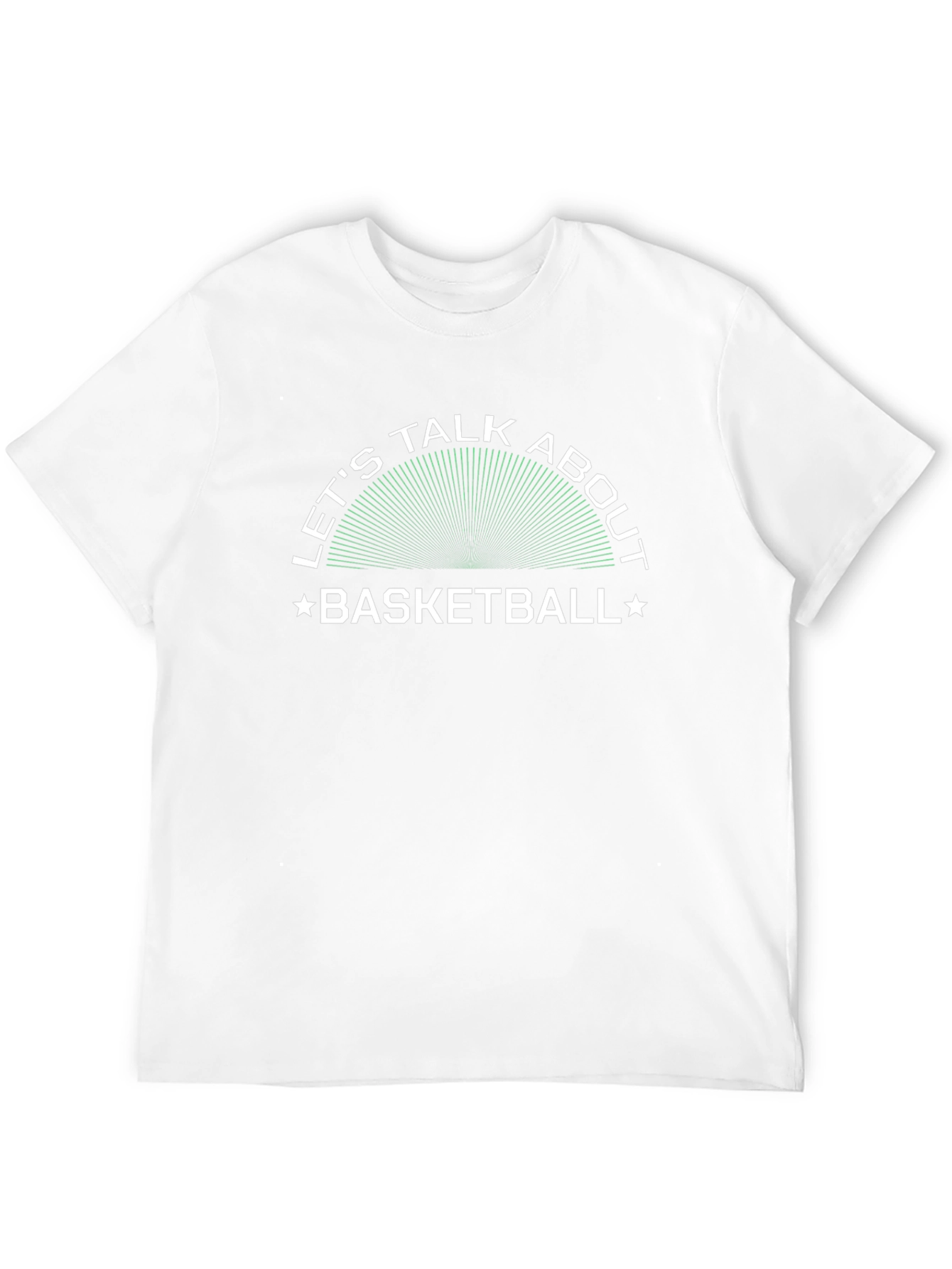 Basketball Talk Graphic Tee - Soft Cotton Blend