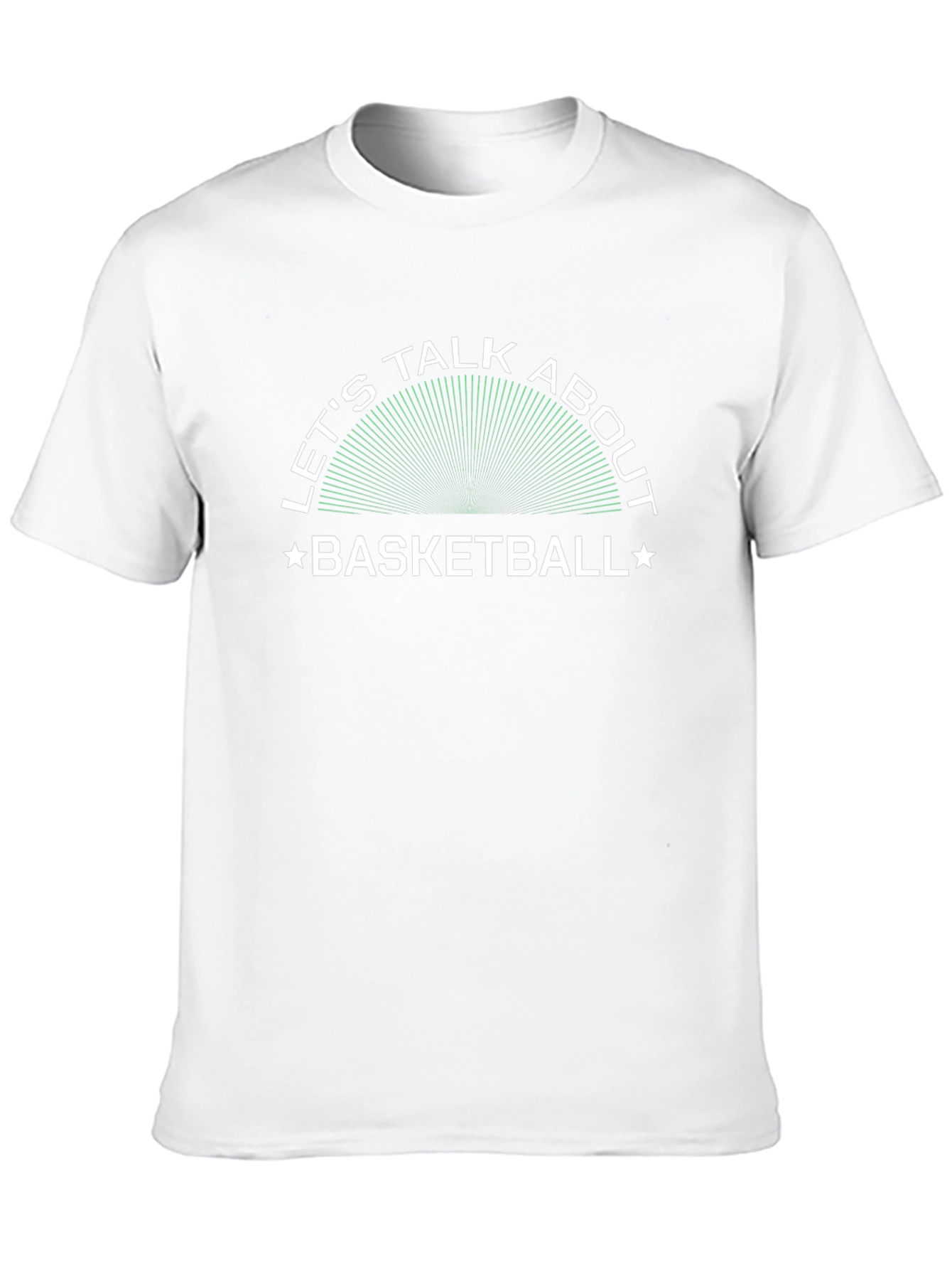 Basketball Talk Graphic Tee - Soft Cotton Blend