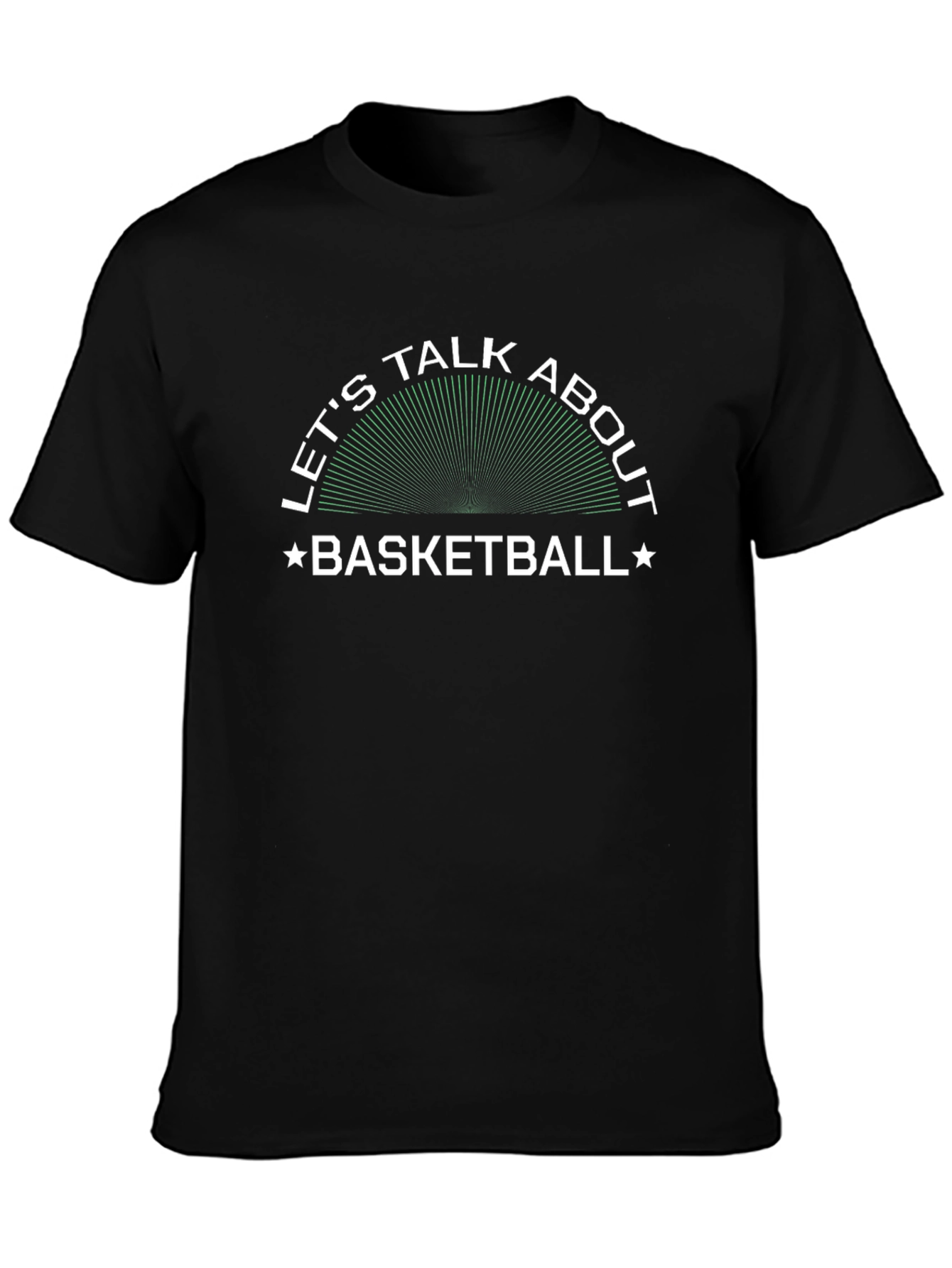 Basketball Talk Graphic Tee - Soft Cotton Blend
