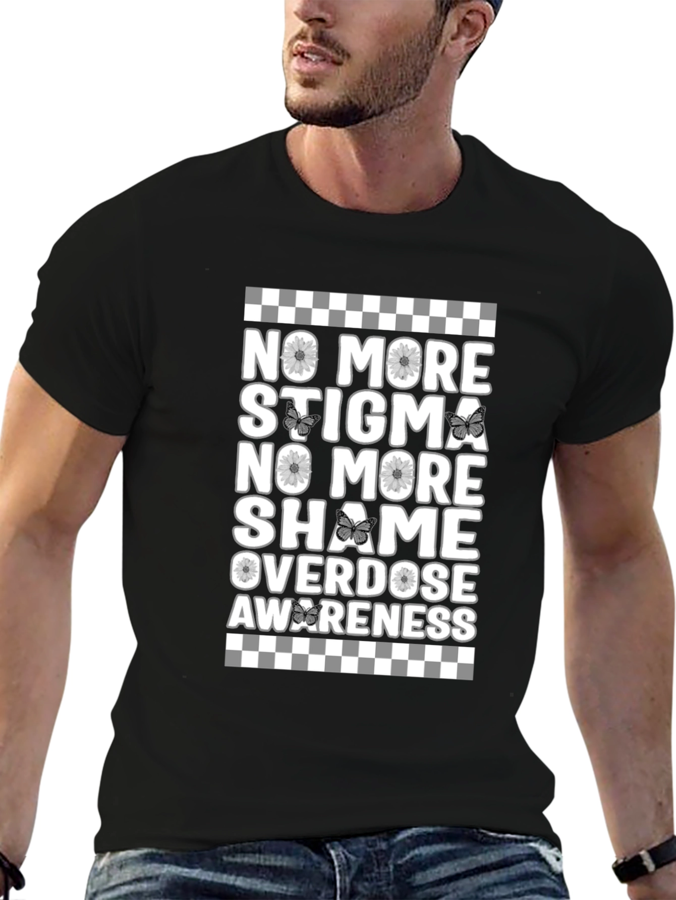 Overdose Awareness T-Shirt - No More Stigma