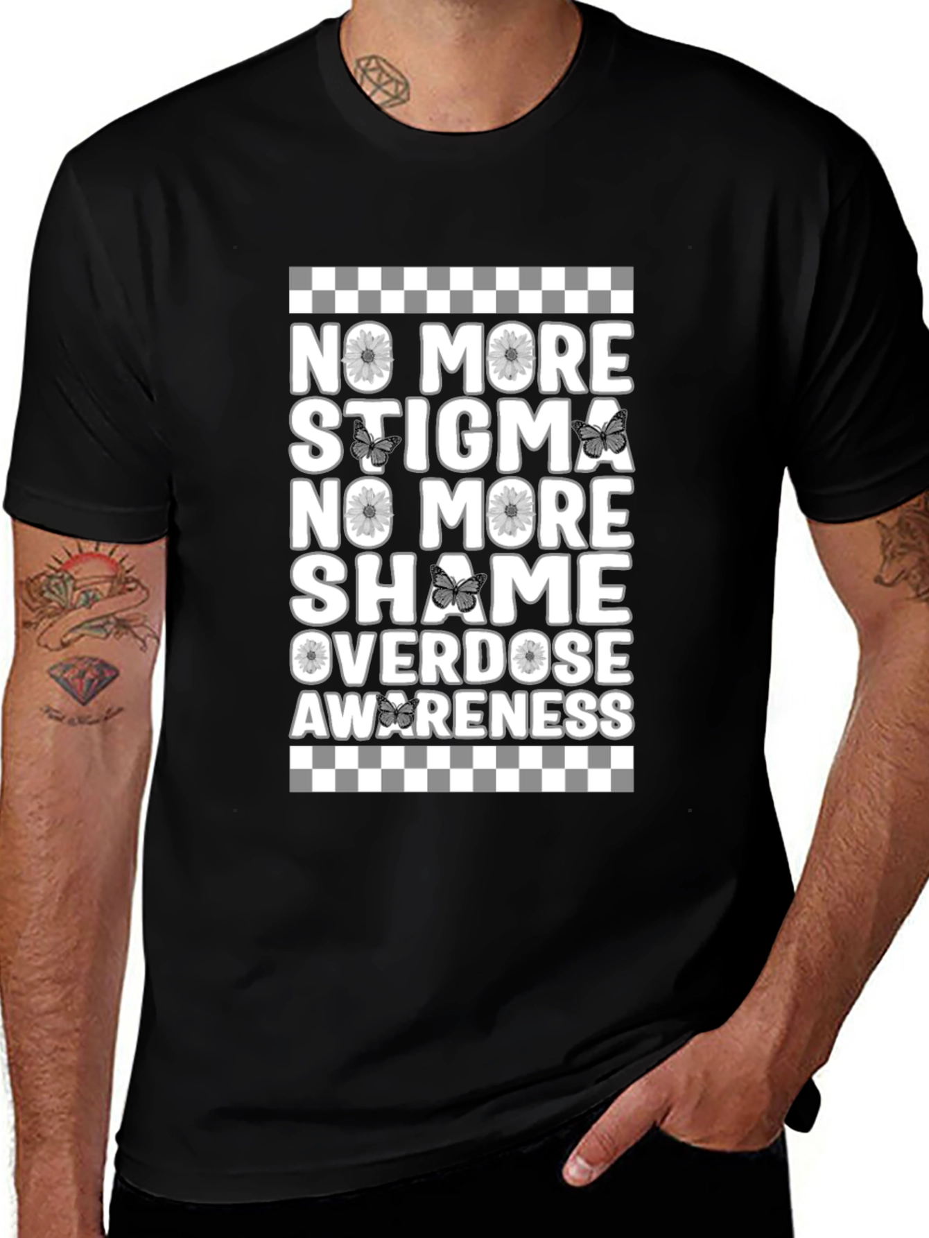 Overdose Awareness T-Shirt - No More Stigma