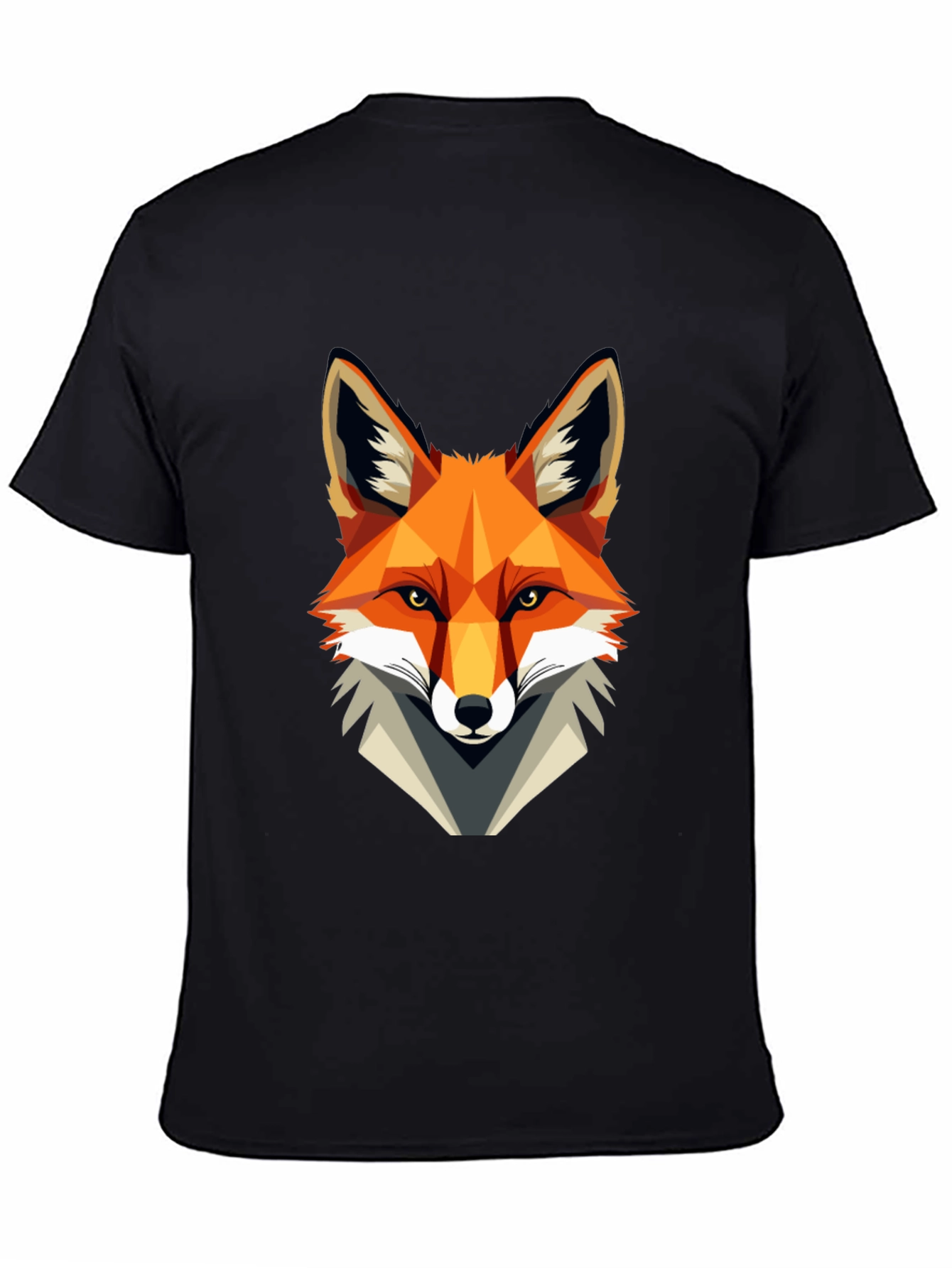 Fox Graphic Tee - Stylish Animal Print T-Shirt