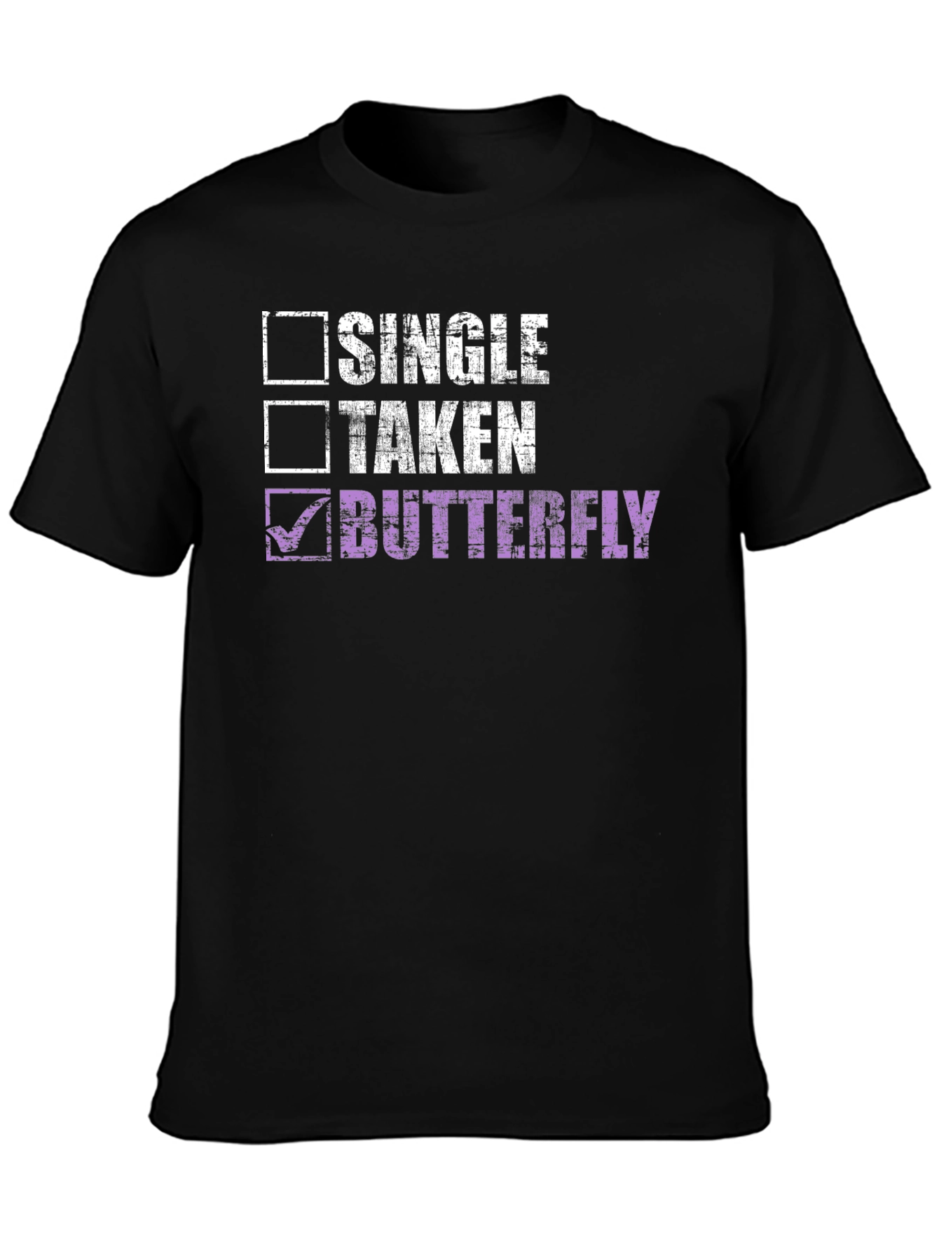 Butterfly Relationship Status T-Shirt