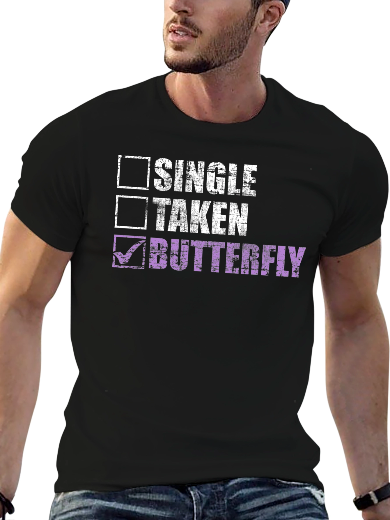 Butterfly Relationship Status T-Shirt