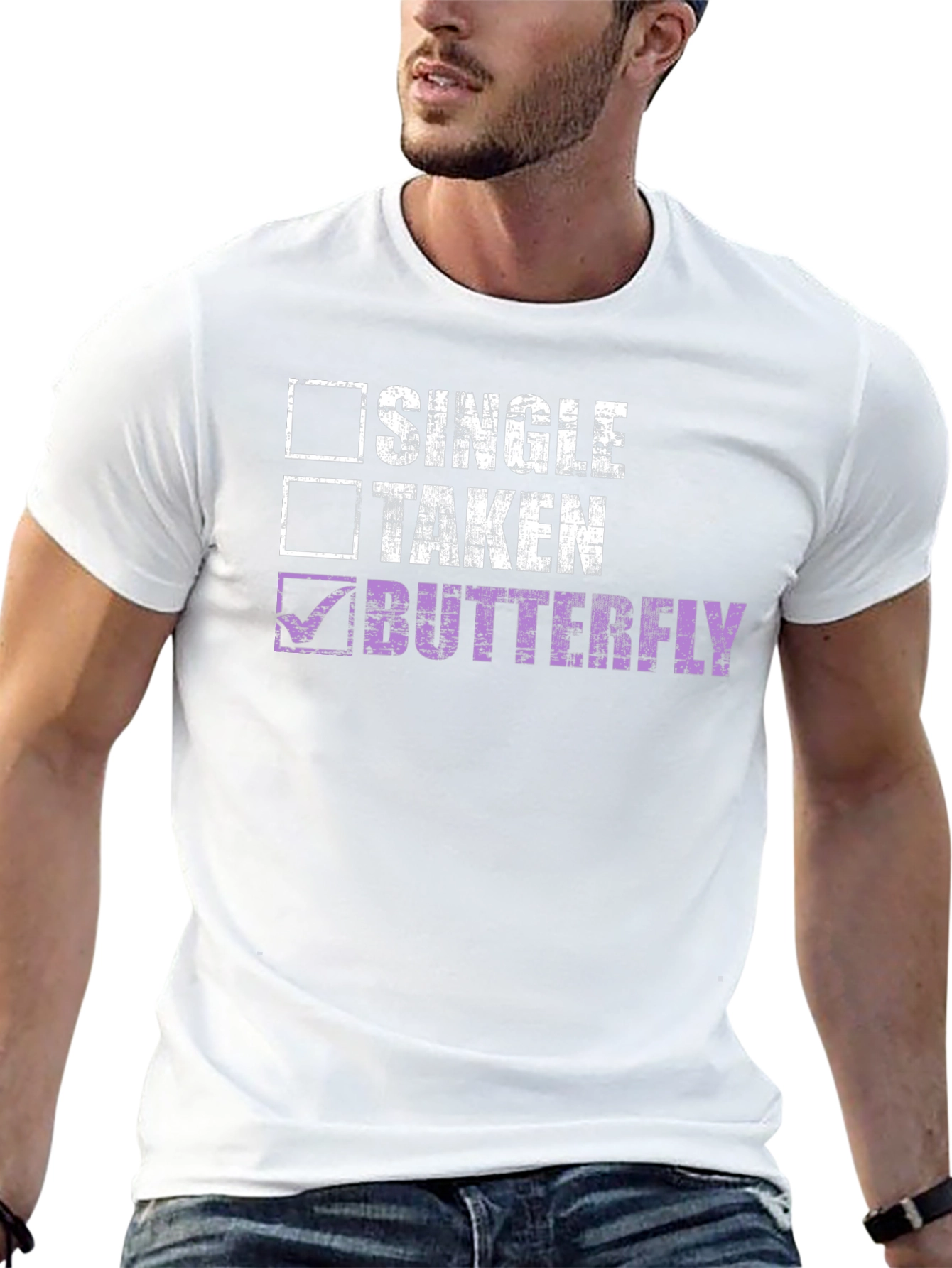 Butterfly Relationship Status T-Shirt