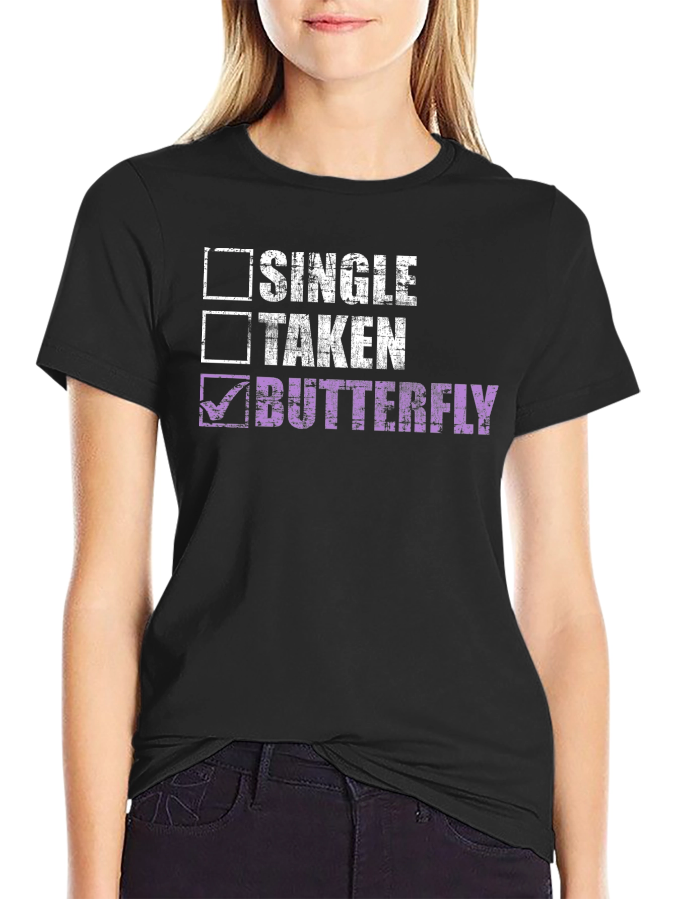 Butterfly Relationship Status T-Shirt