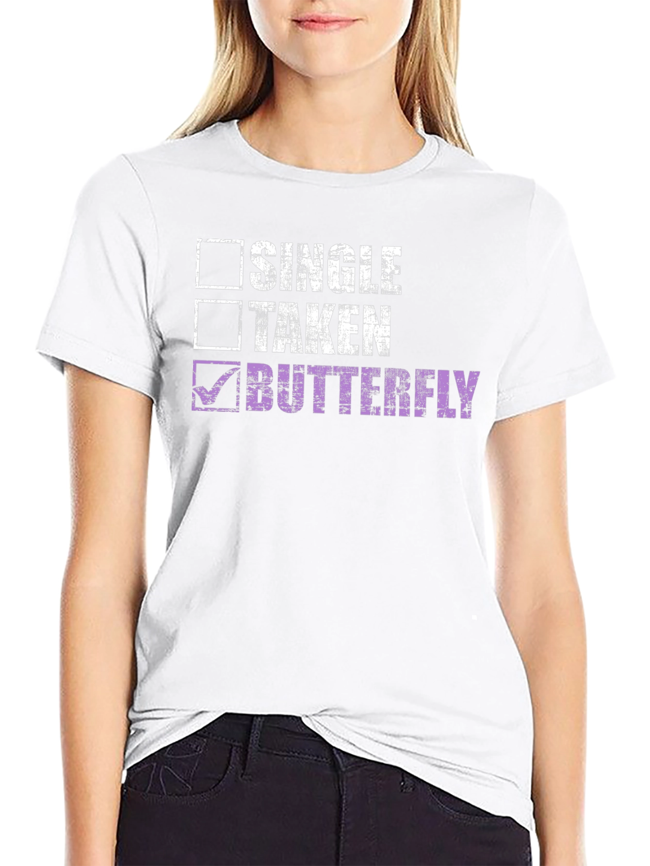 Butterfly Relationship Status T-Shirt