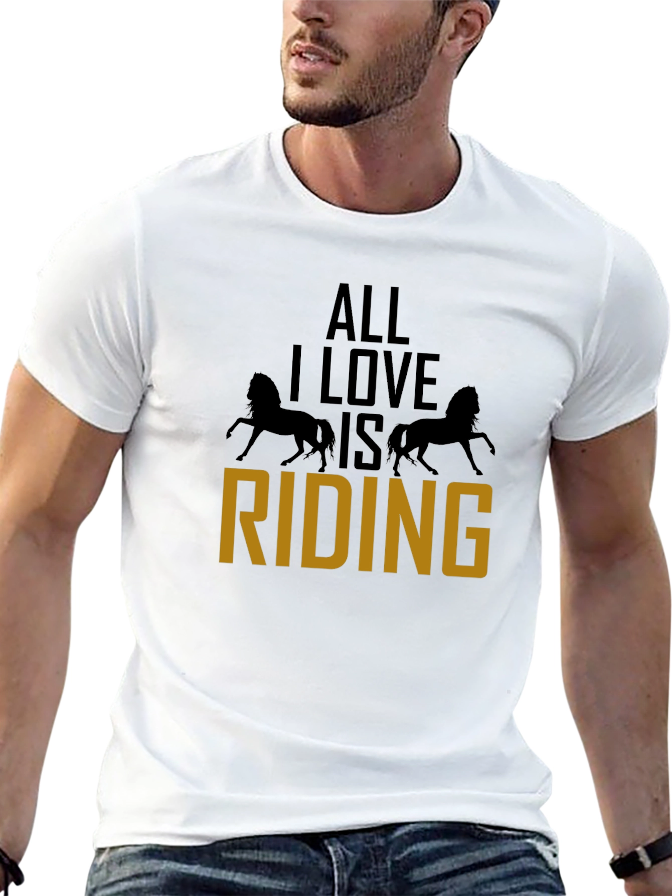 All I Love is Riding Graphic Tee