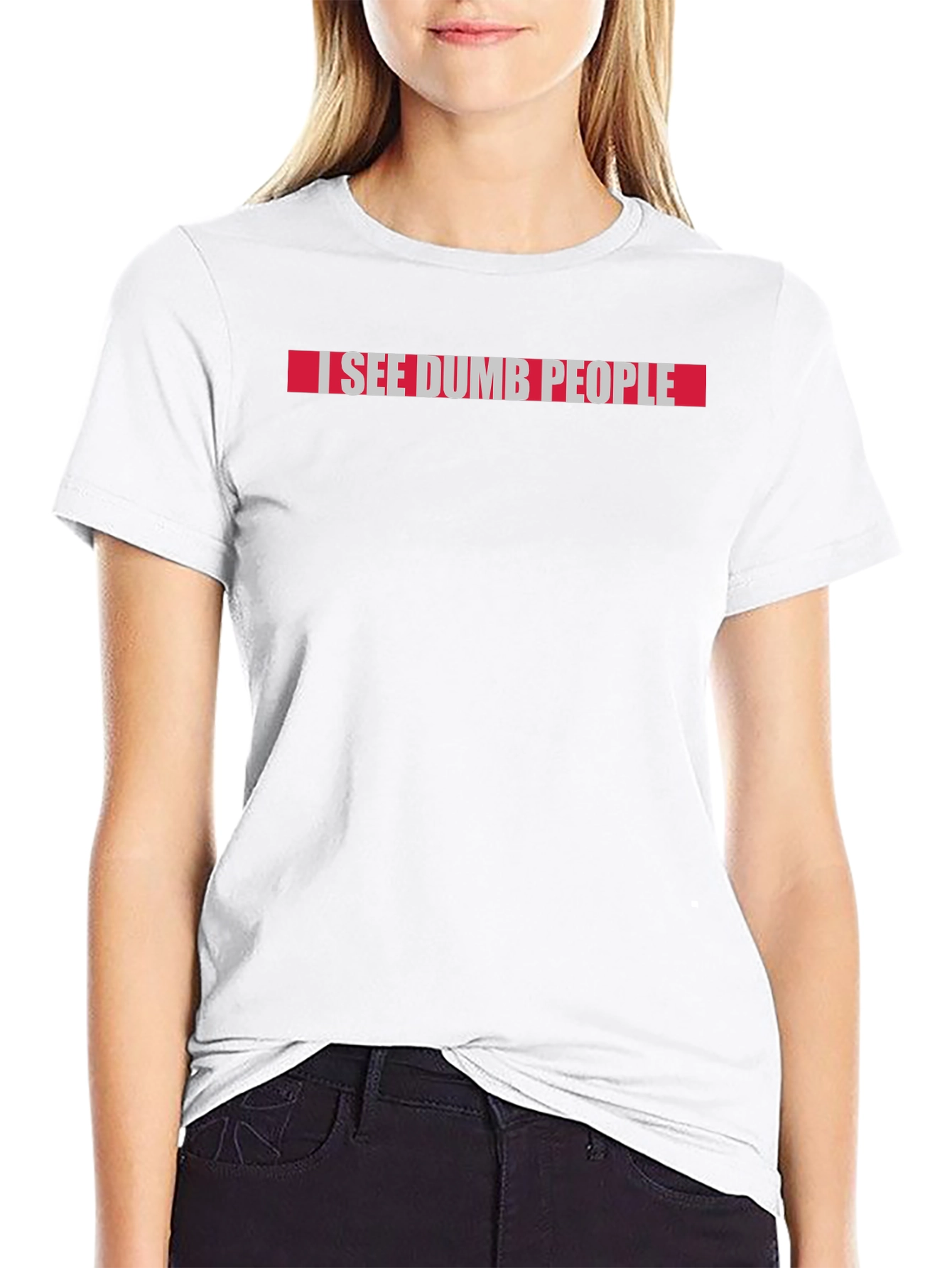 I See Dumb People Graphic Tee