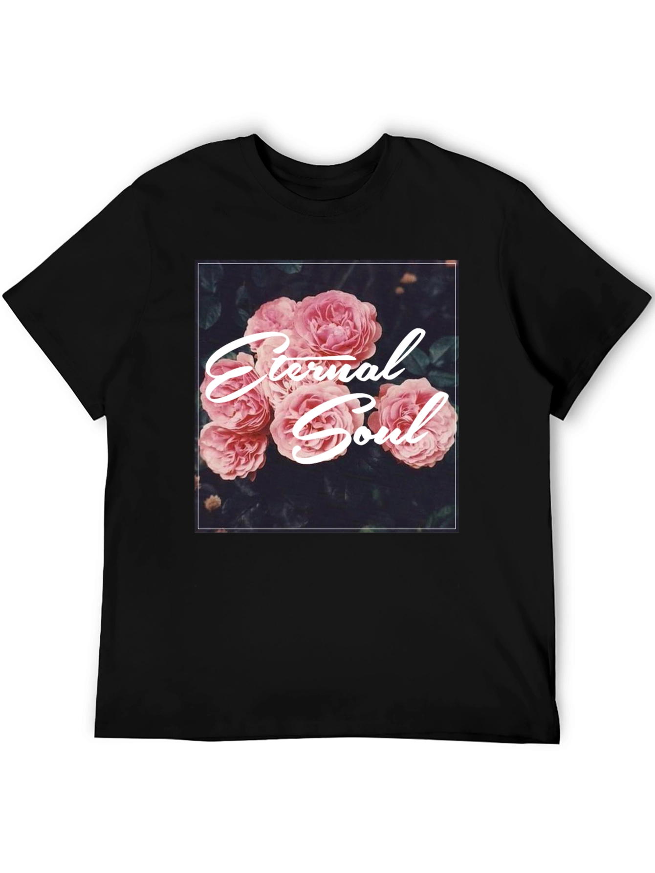 Eternal Soul Floral Graphic T-Shirt