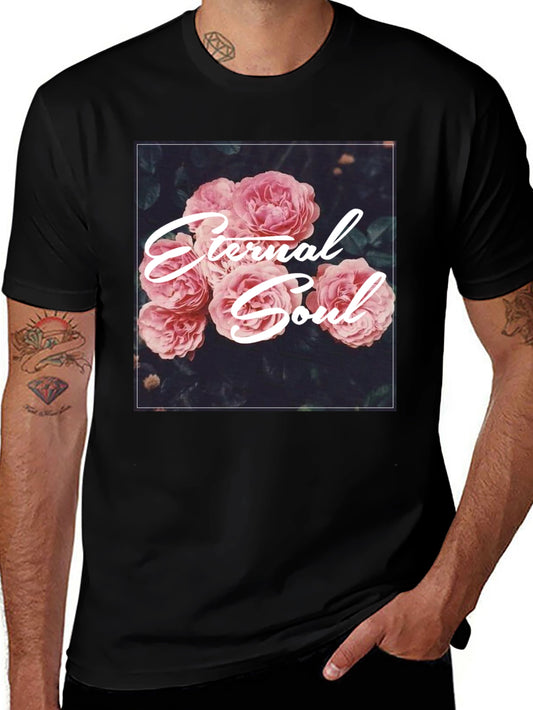 Eternal Soul Floral Graphic T-Shirt