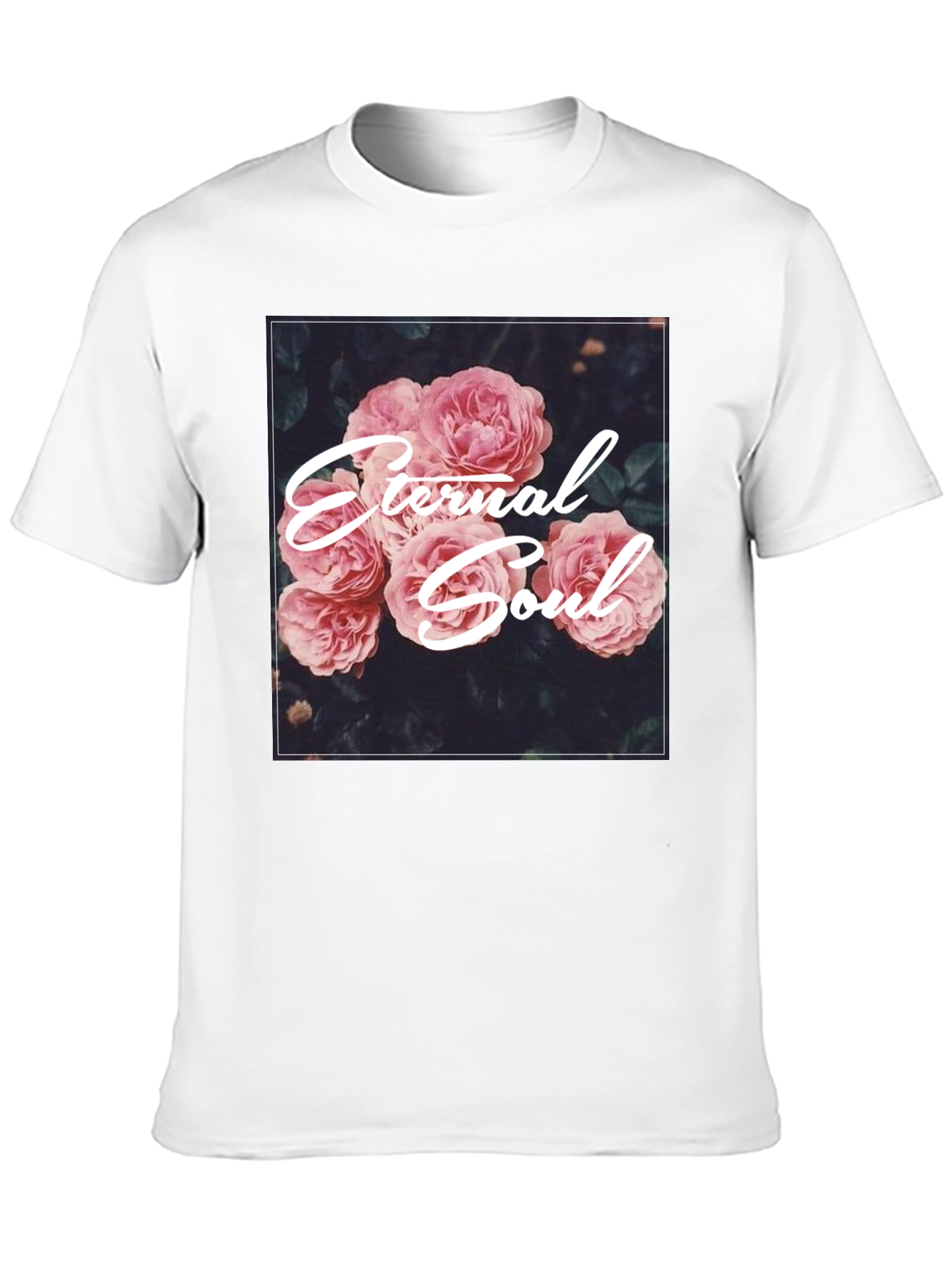 Eternal Soul Floral Graphic T-Shirt