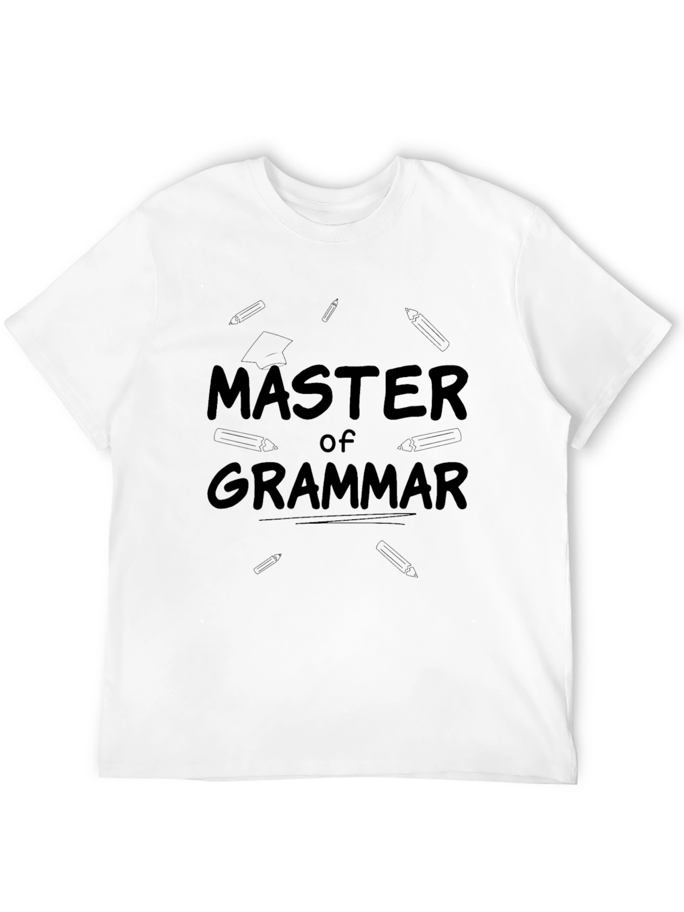 Master of Grammar Black T-Shirt