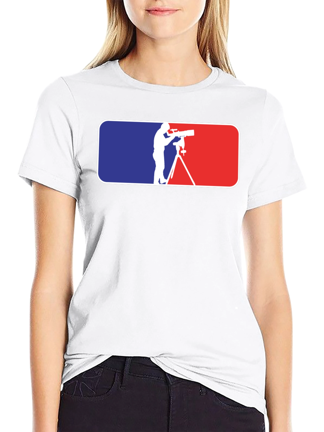 Astronomer T-Shirt: Stars & Telescopes