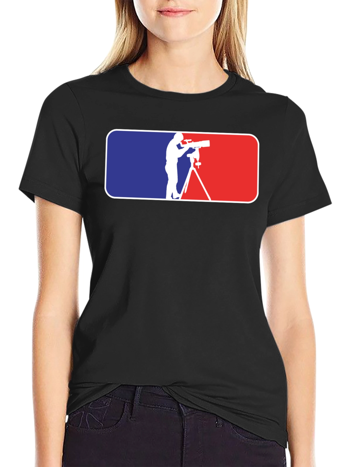 Astronomer T-Shirt: Stars & Telescopes