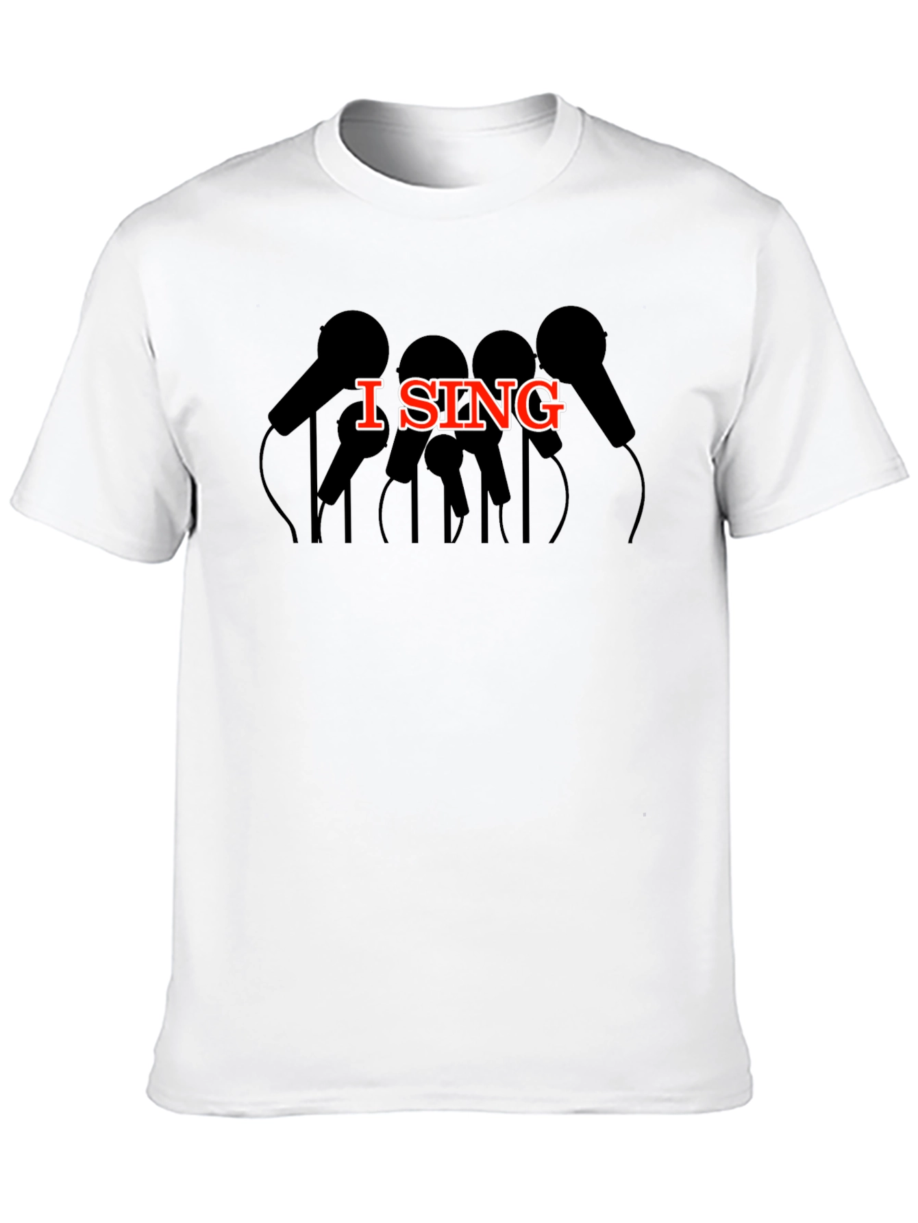 I Sing Graphic Tee - Music Lover Shirt