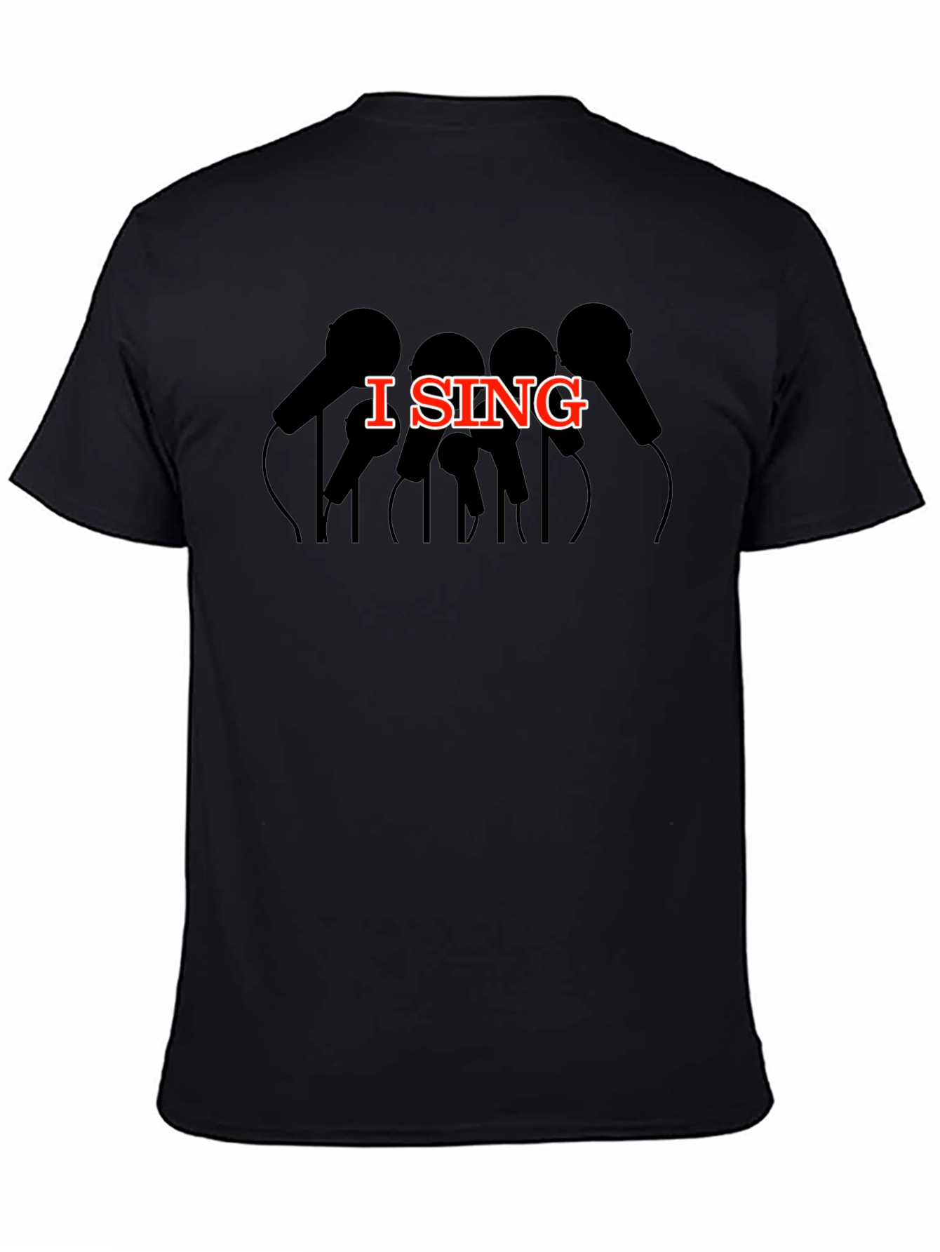 I Sing Graphic Tee - Music Lover Shirt