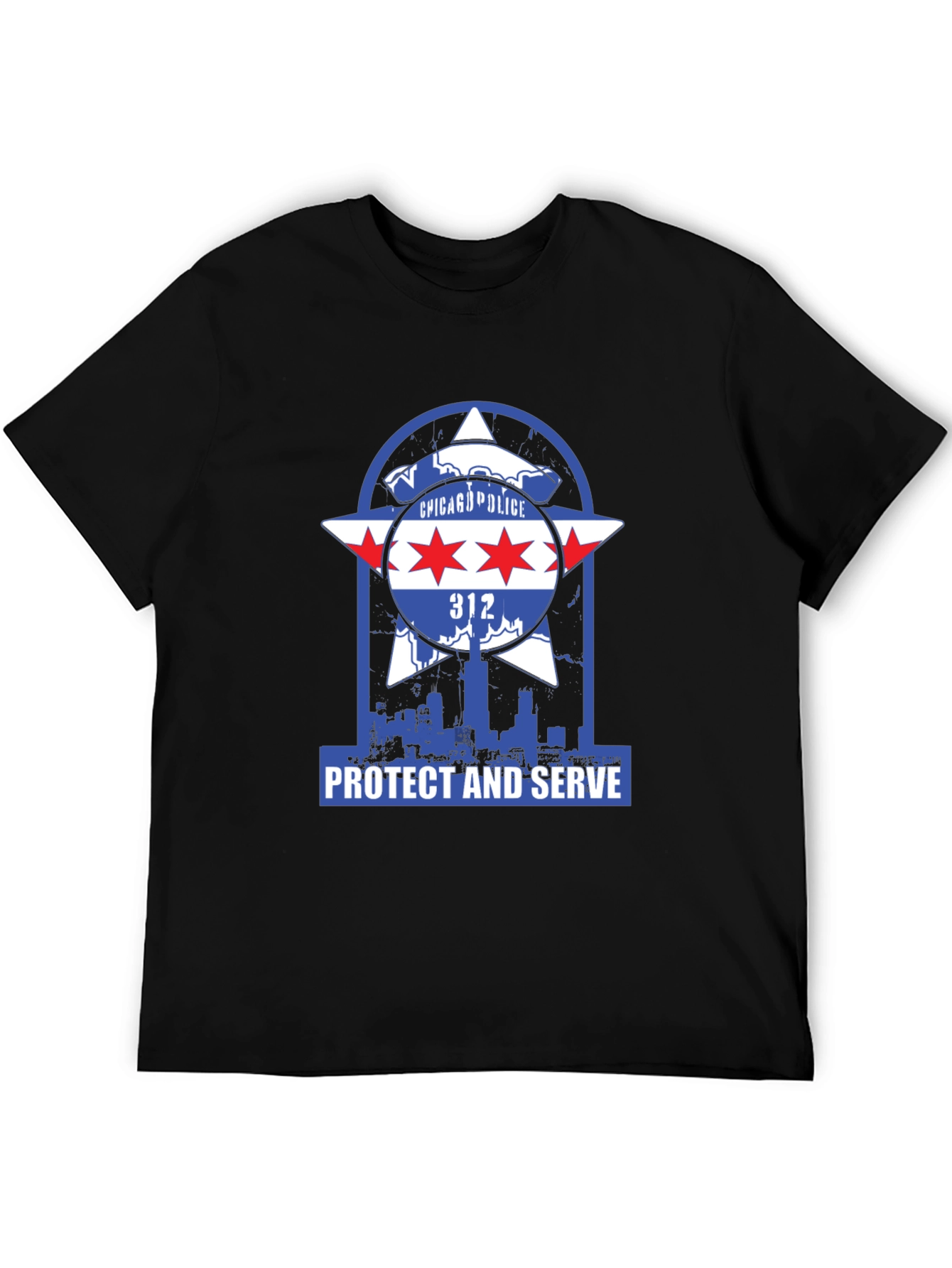 Chicago Police Protect and Serve T-Shirt