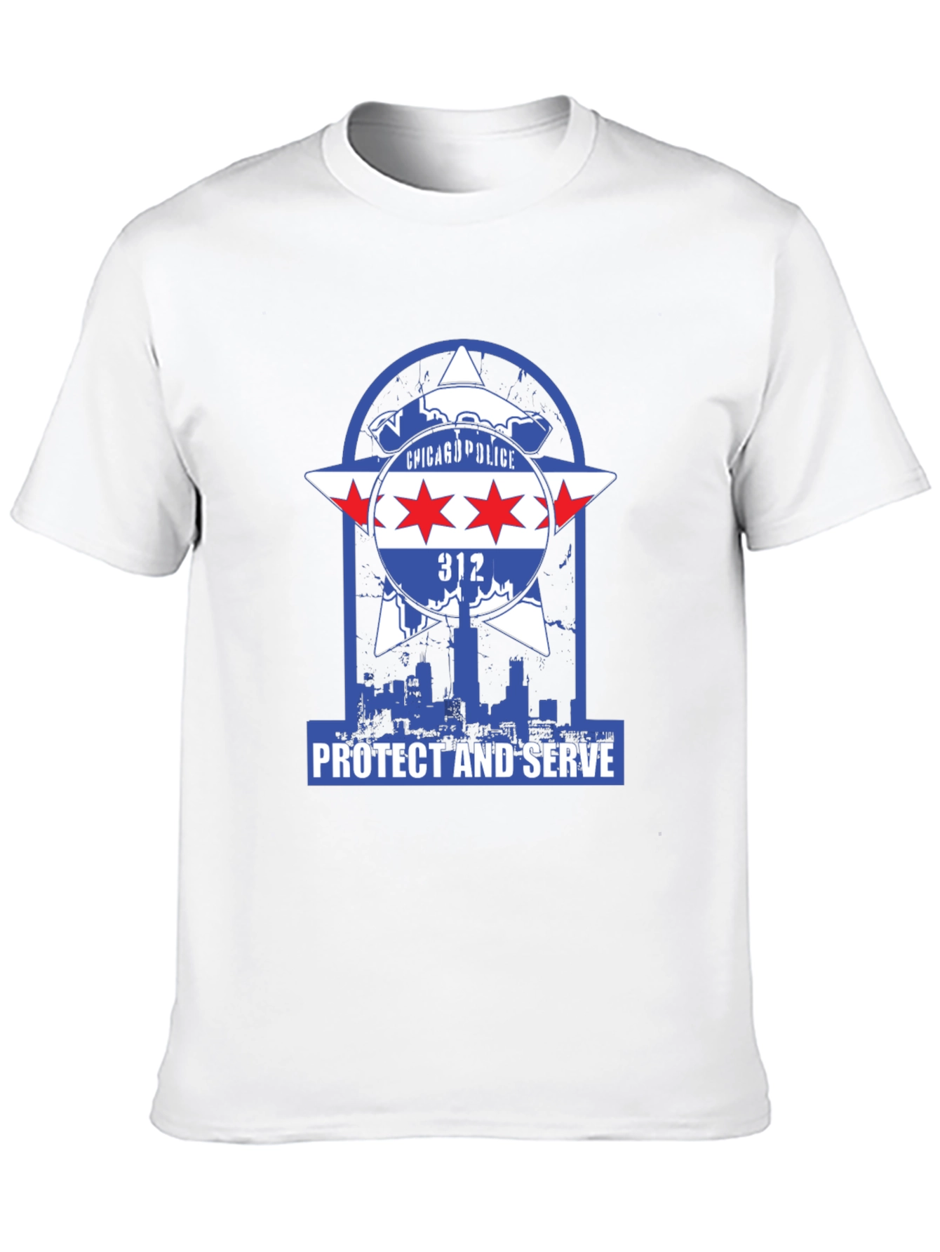 Chicago Police Protect and Serve T-Shirt