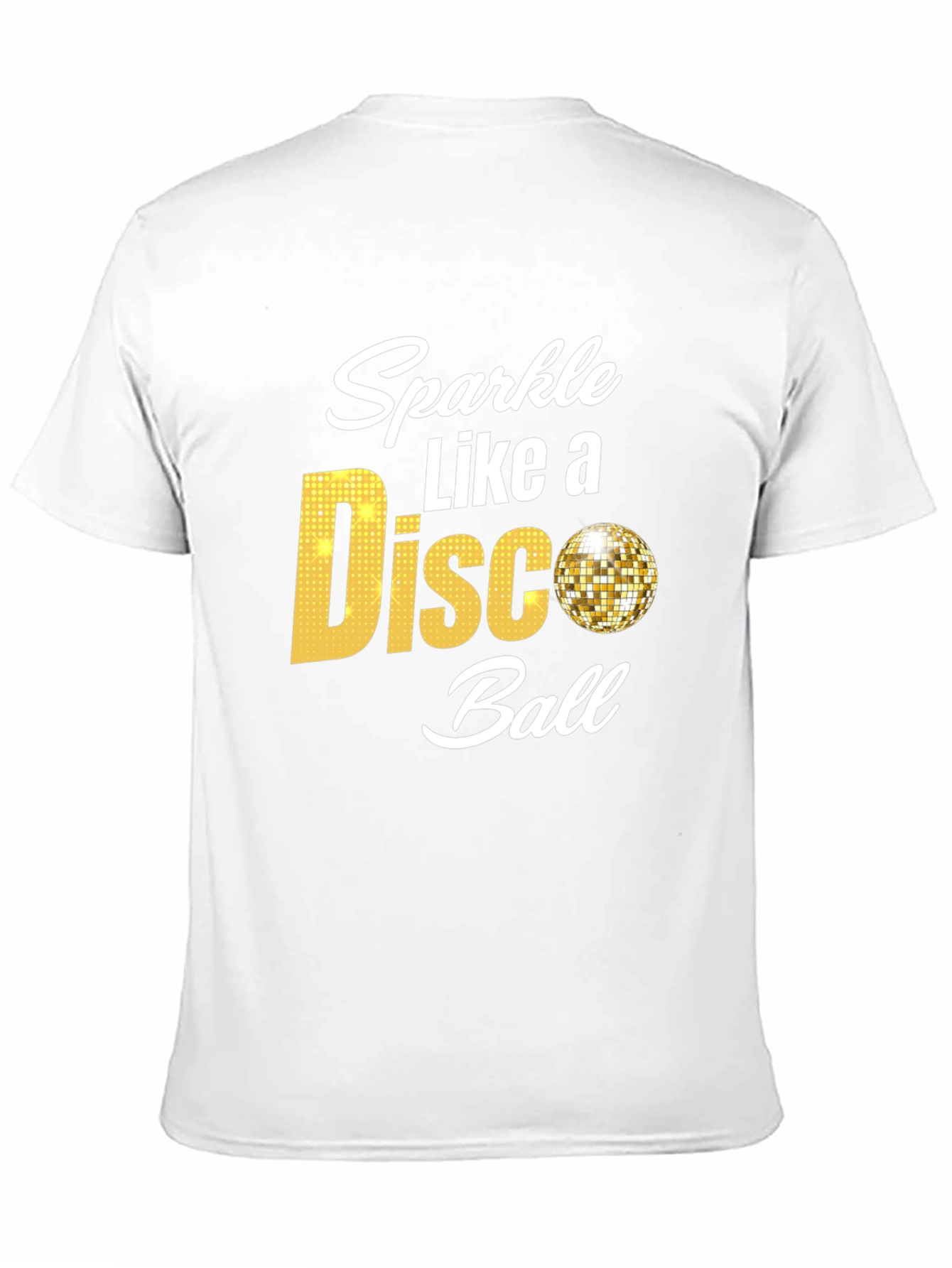 Sparkle Like a Disco Ball Black T-Shirt