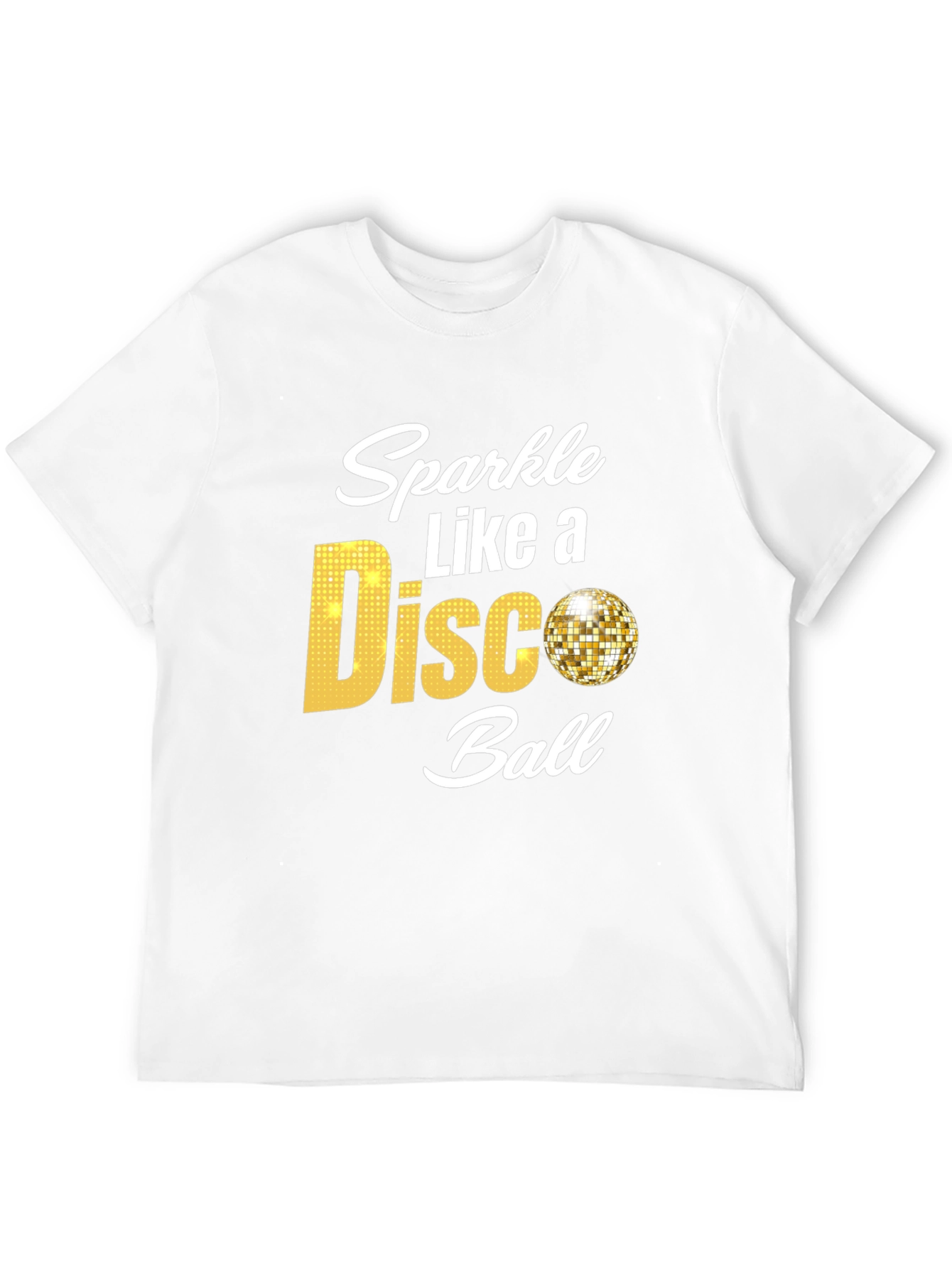 Sparkle Like a Disco Ball Black T-Shirt