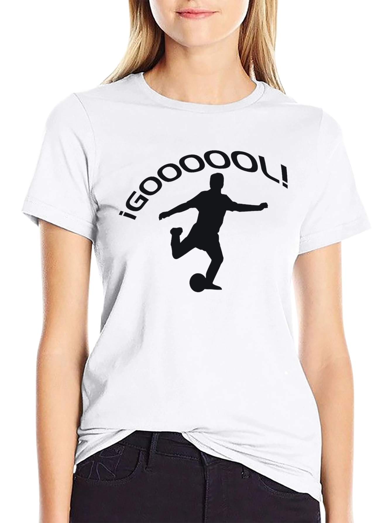 Mens Classic Black Crew Neck T-Shirt