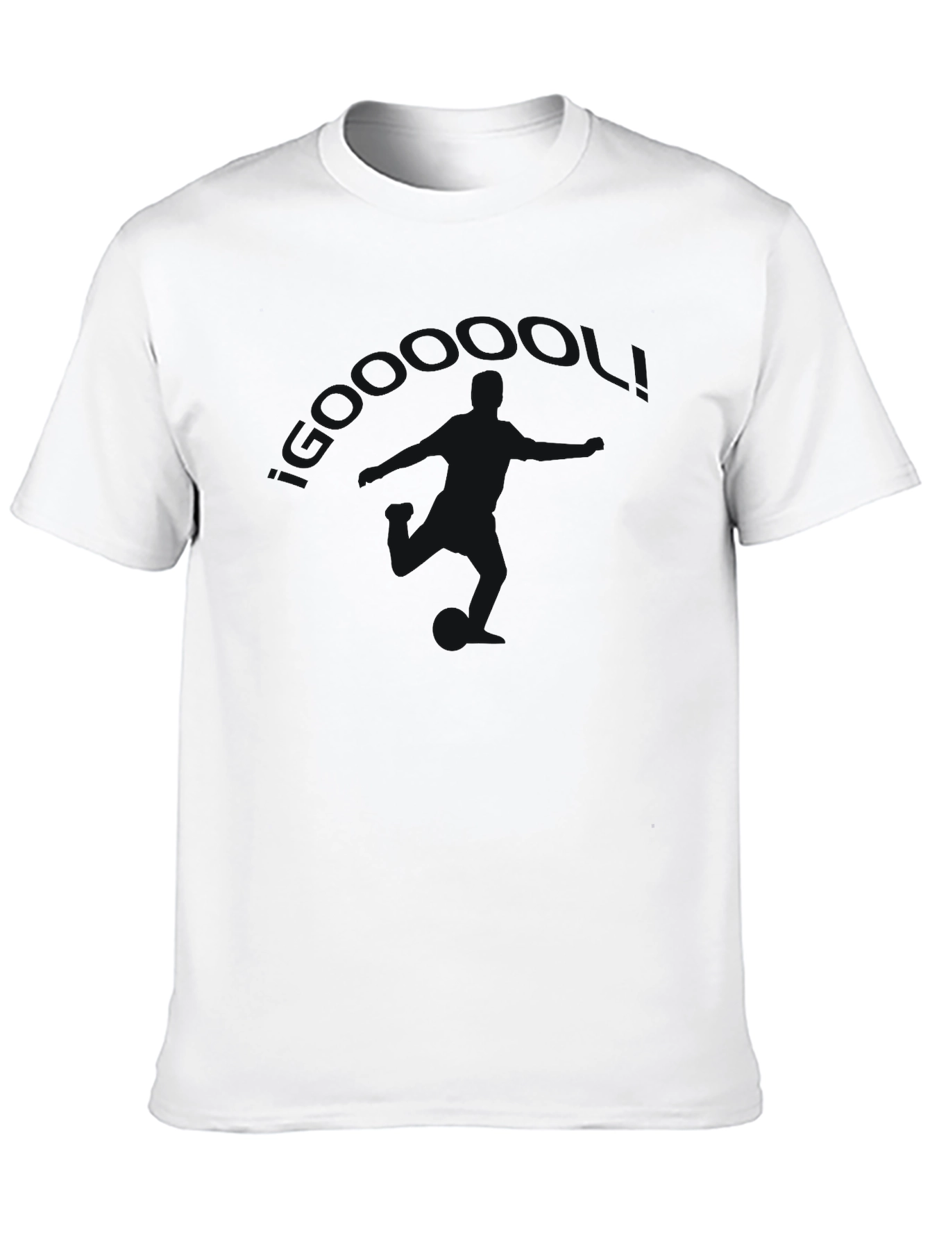 Mens Classic Black Crew Neck T-Shirt
