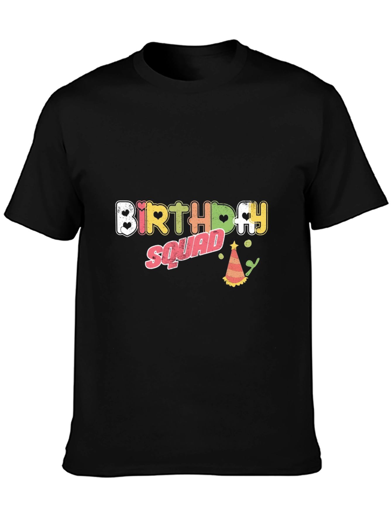Birthday Squad Graphic T-Shirt