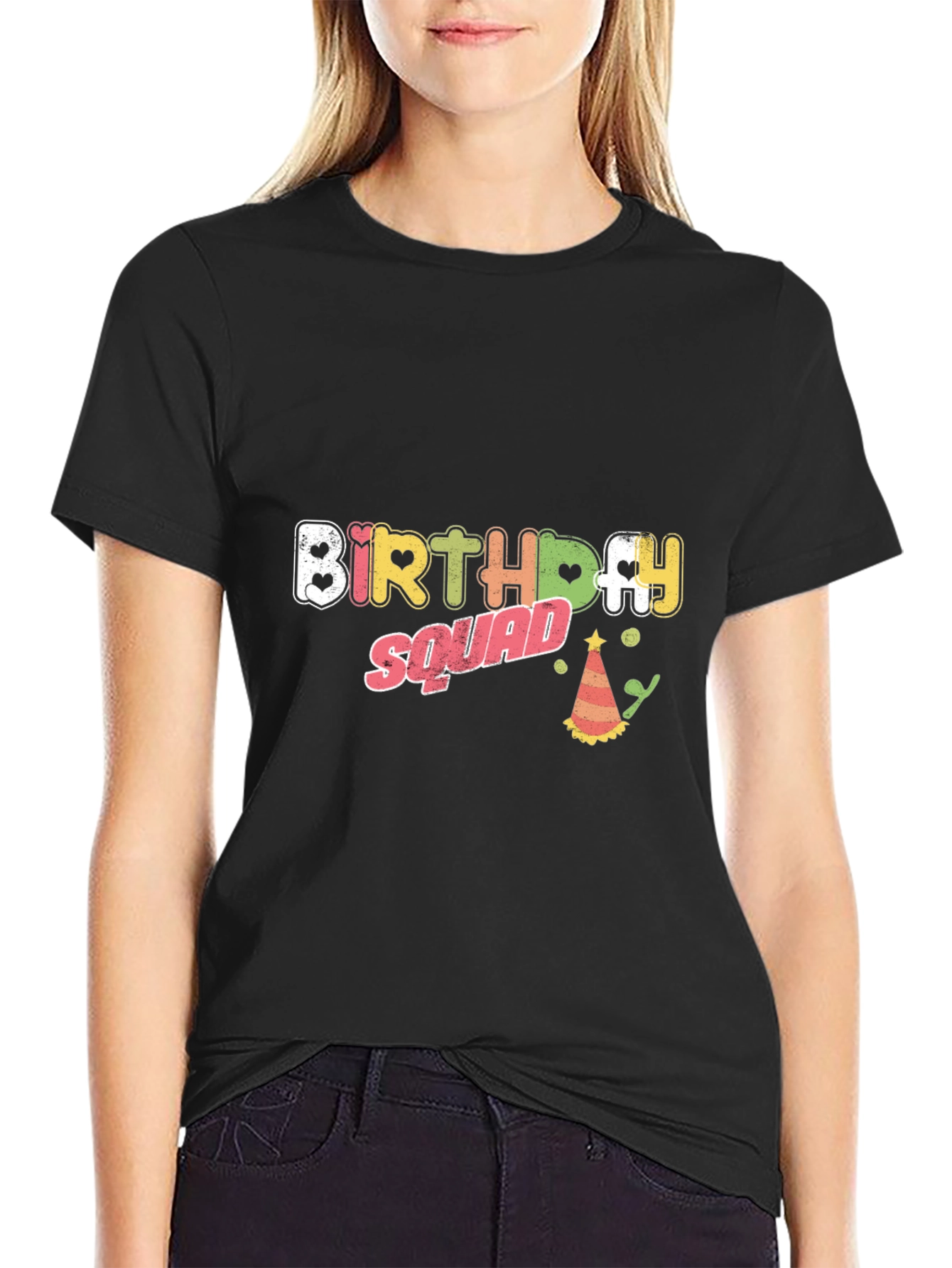Birthday Squad Graphic T-Shirt