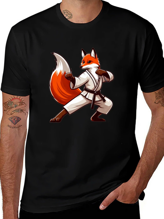 Fox Karate T-Shirt - Funny Martial Arts Tee