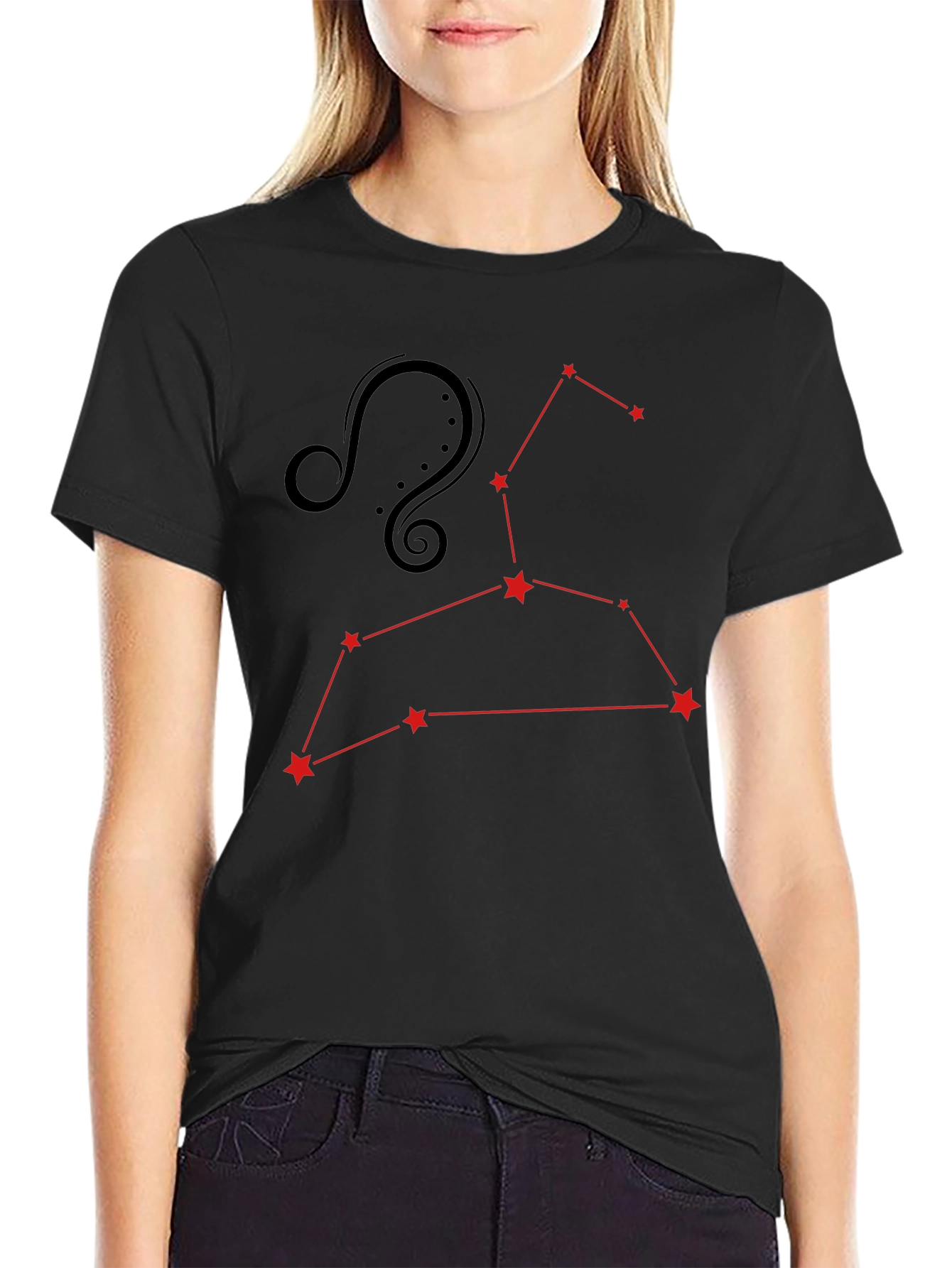 Leo Constellation Graphic Tee