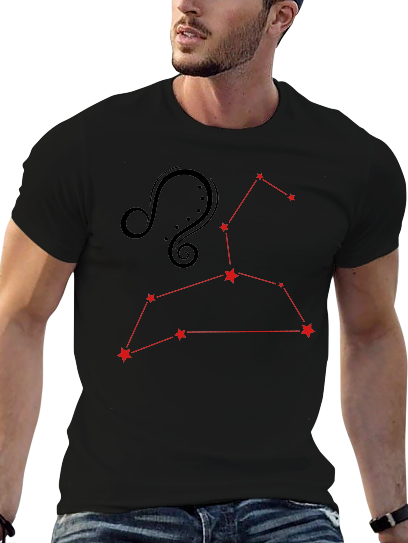 Leo Constellation Graphic Tee