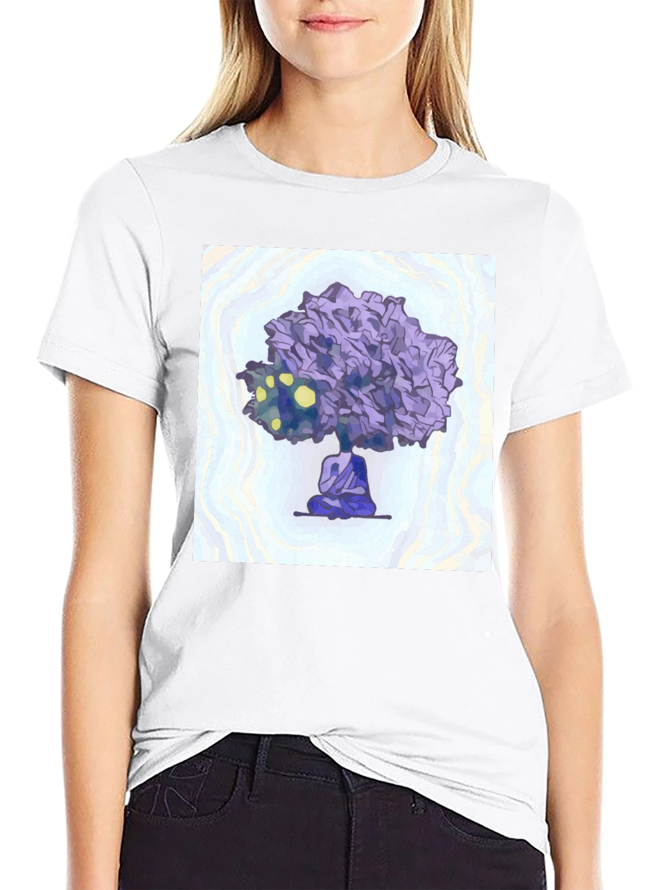 Zen Tree Meditation T-Shirt