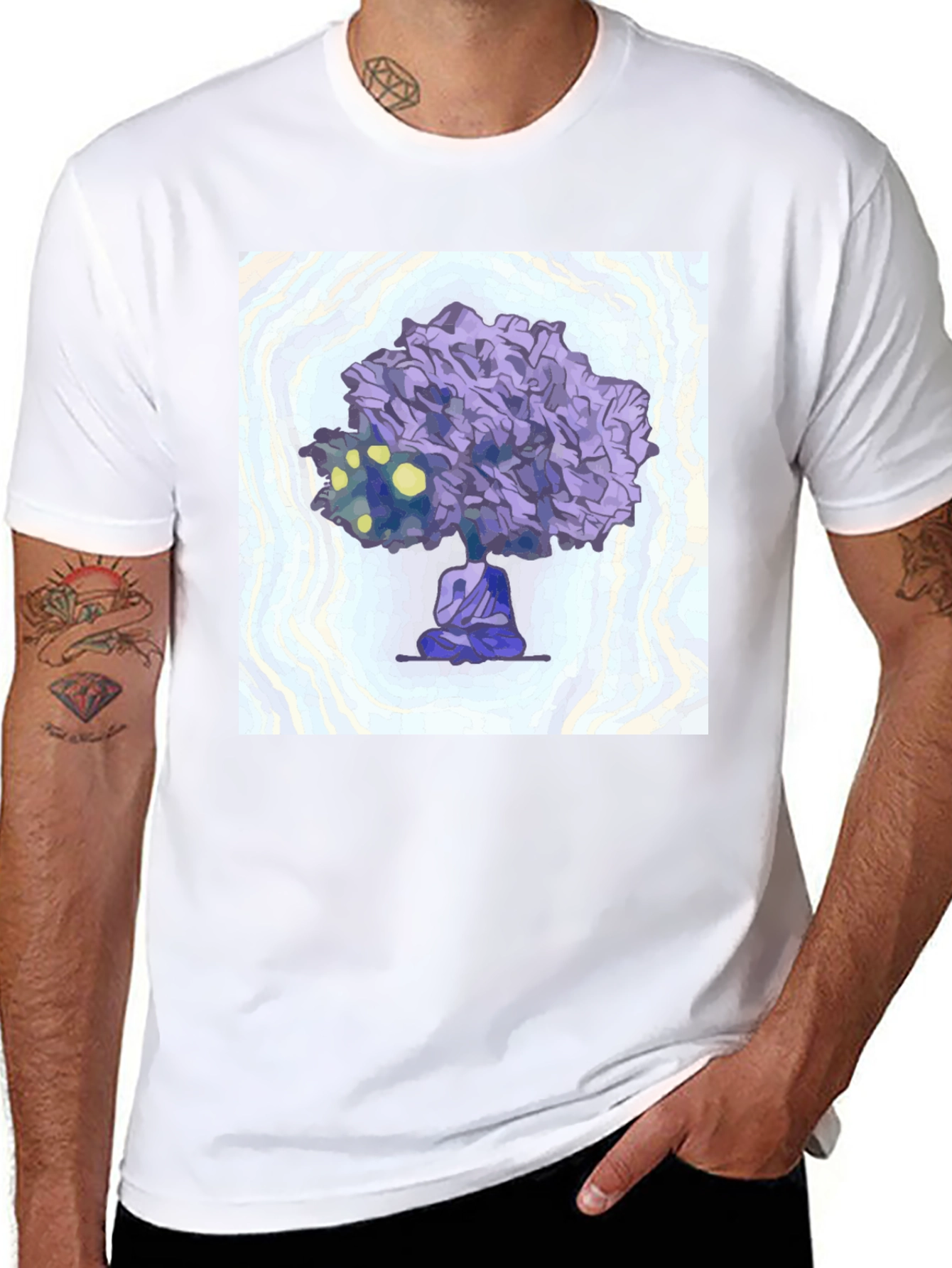 Zen Tree Meditation T-Shirt