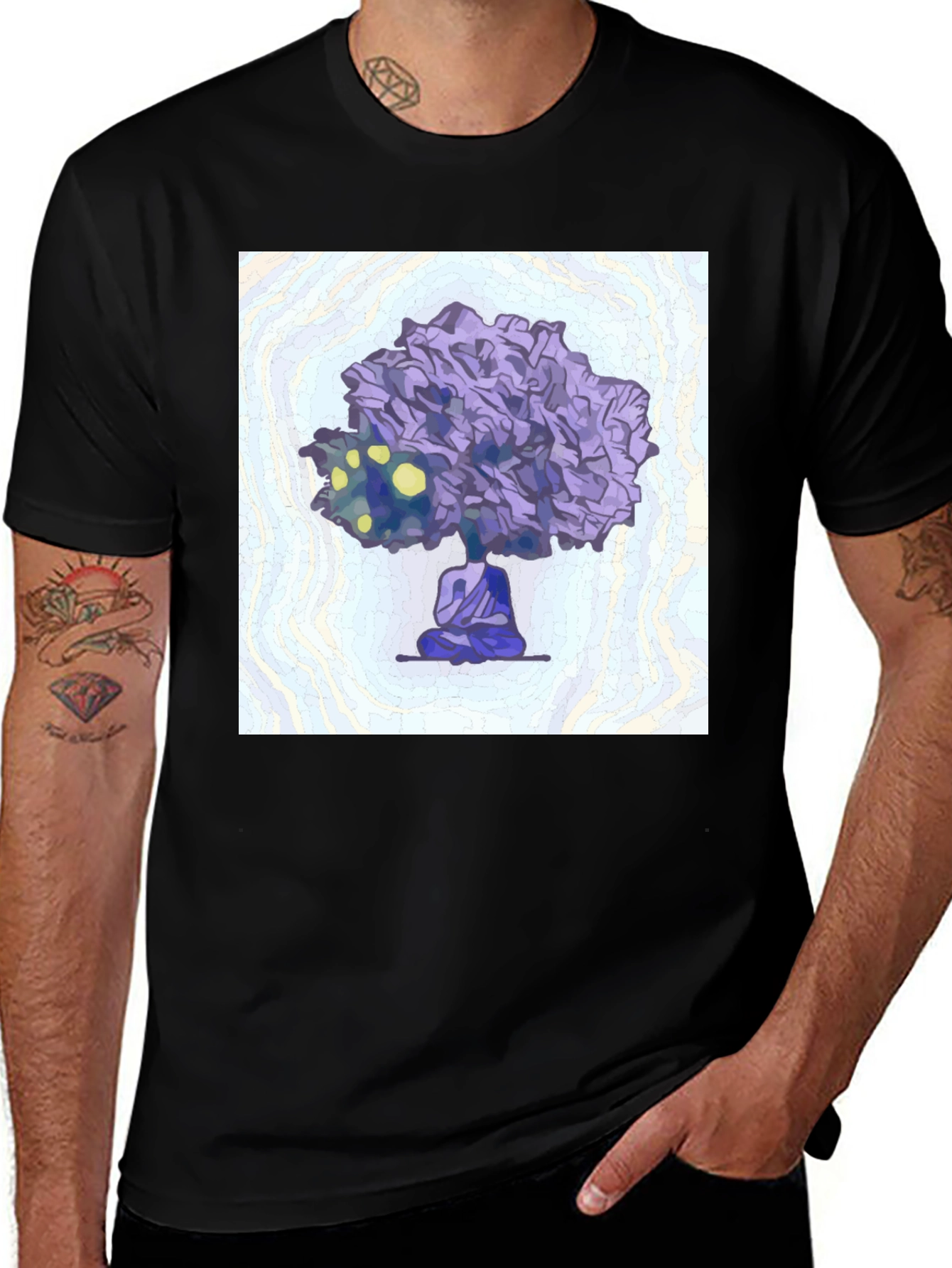 Zen Tree Meditation T-Shirt