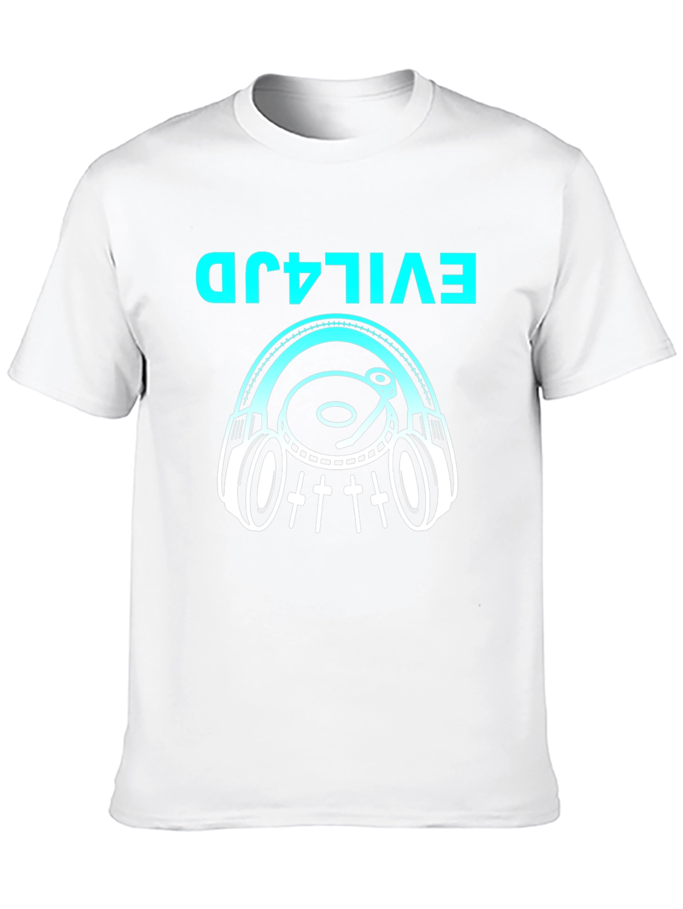 Evil4JD DJ Graphic Tee - Music Lovers T-Shirt
