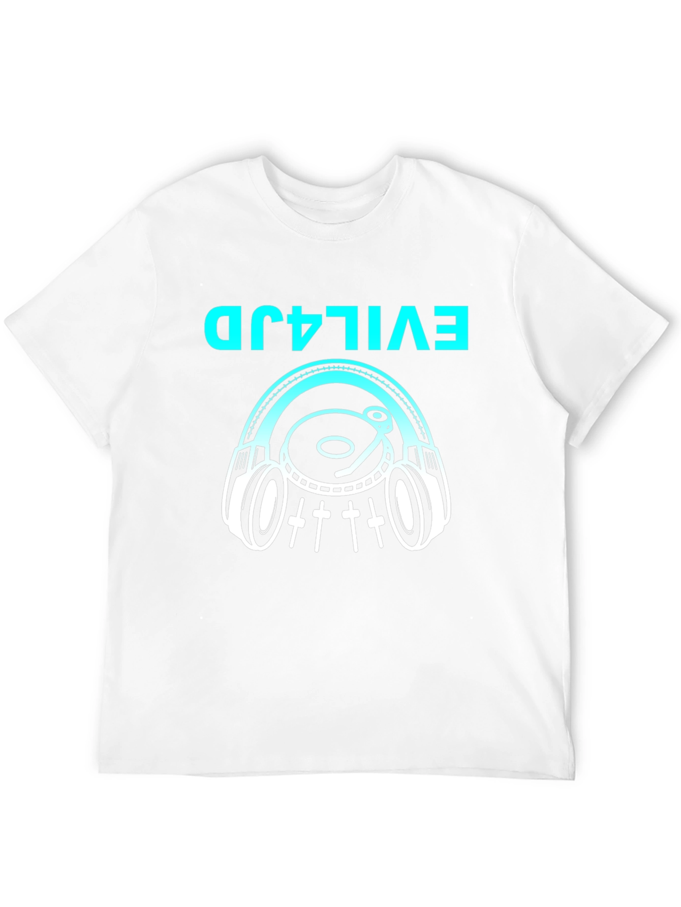 Evil4JD DJ Graphic Tee - Music Lovers T-Shirt