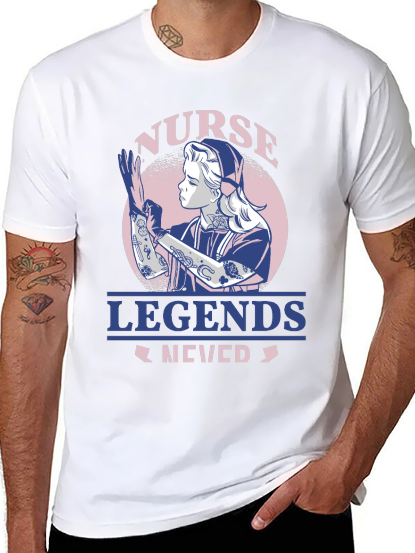 Nurse Legends Never Fade T-Shirt