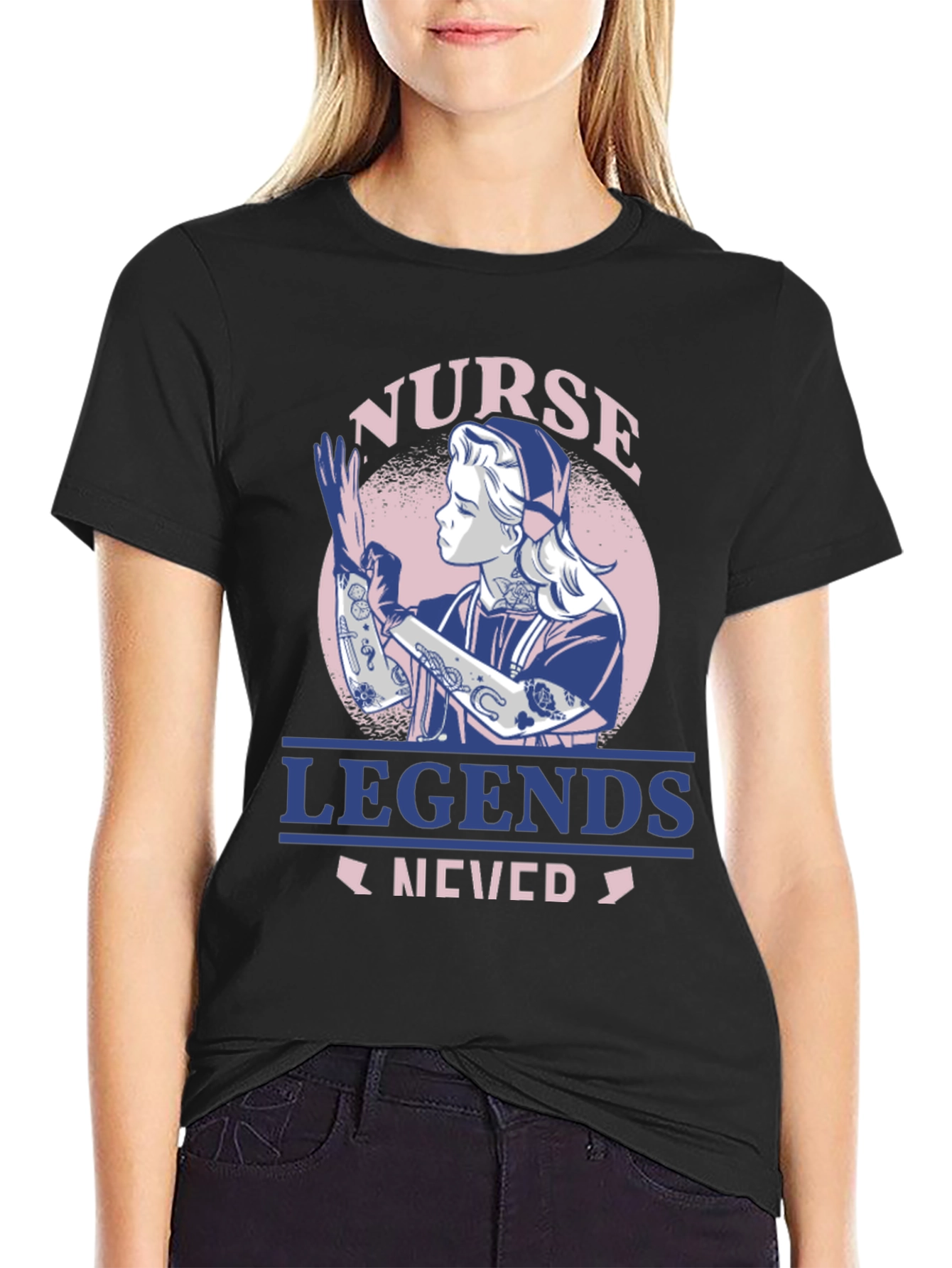 Nurse Legends Never Fade T-Shirt