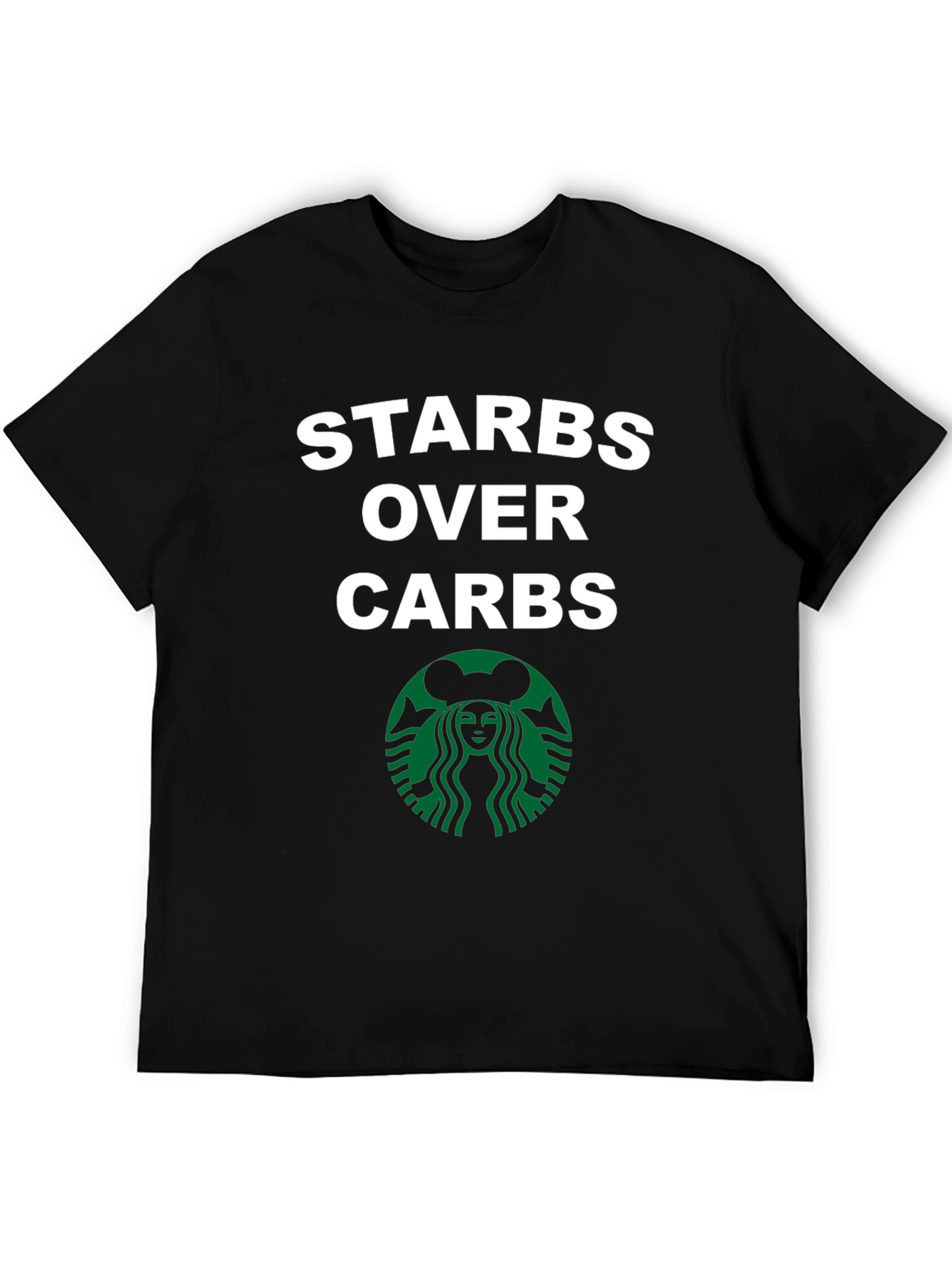 Starbs Over Carbs T-Shirt - Coffee Lover Tee