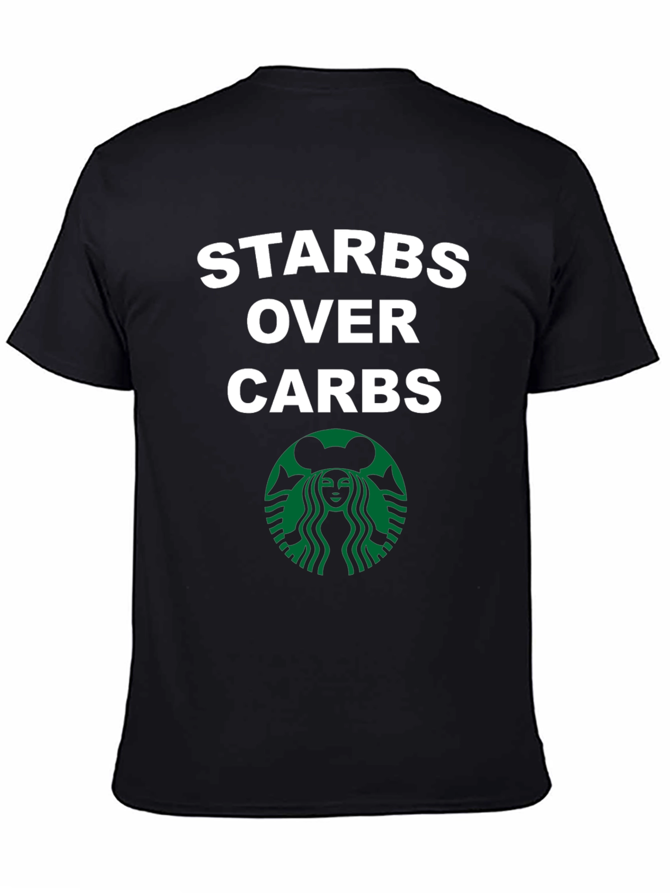 Starbs Over Carbs T-Shirt - Coffee Lover Tee