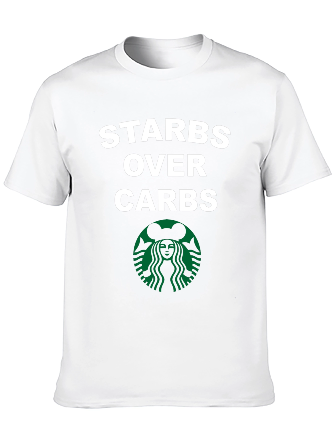 Starbs Over Carbs T-Shirt - Coffee Lover Tee