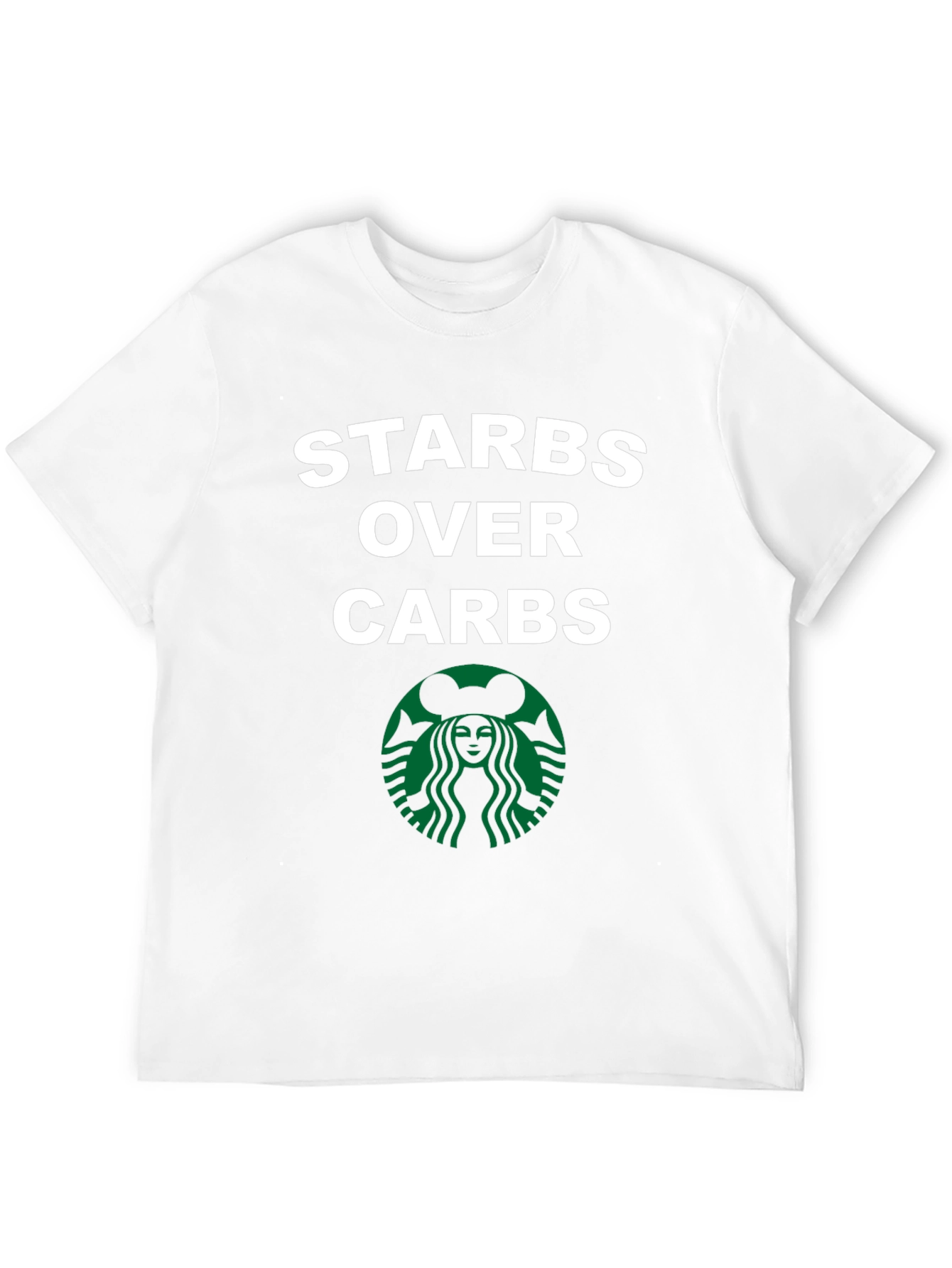 Starbs Over Carbs T-Shirt - Coffee Lover Tee