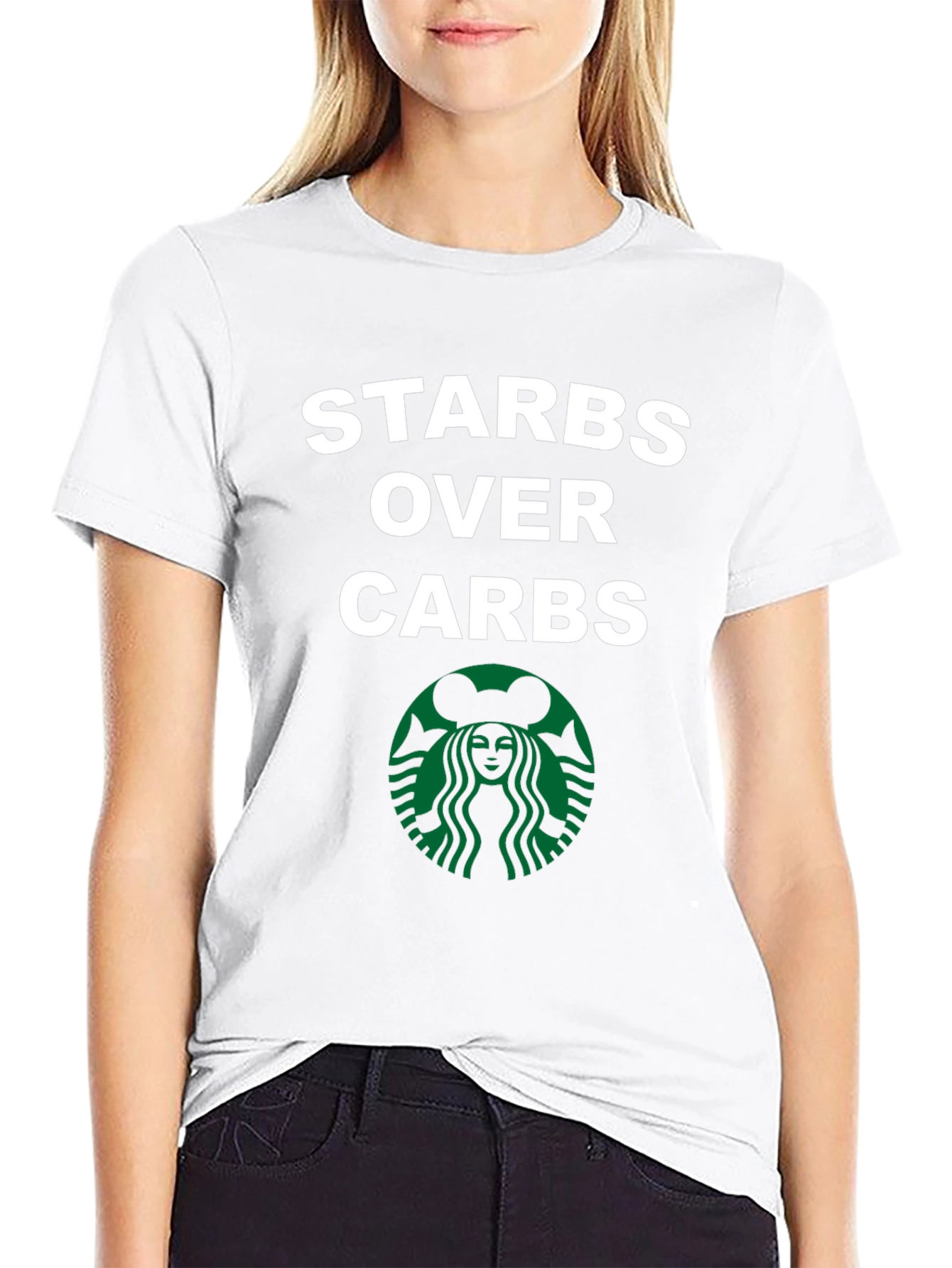 Starbs Over Carbs T-Shirt - Coffee Lover Tee