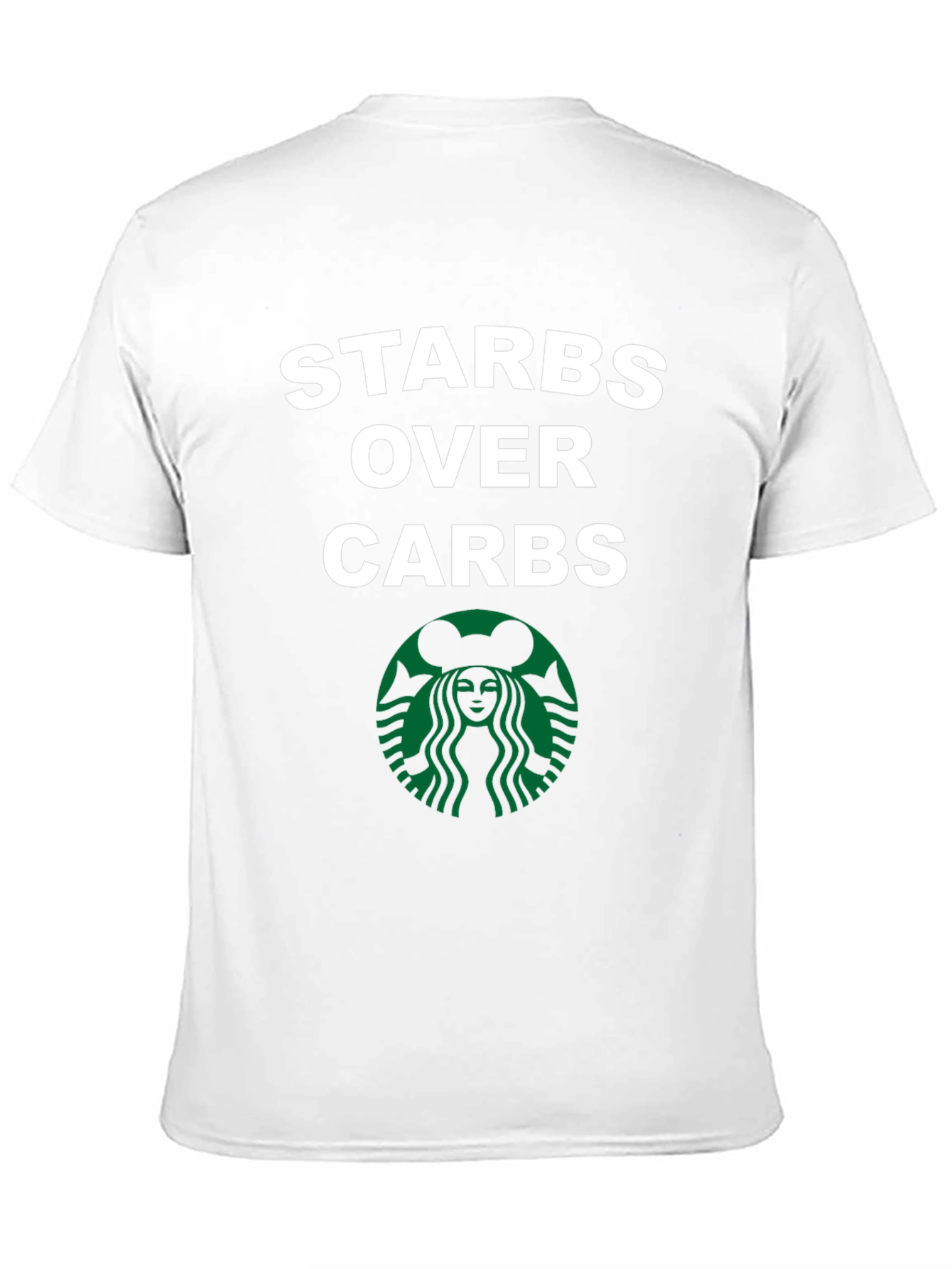 Starbs Over Carbs T-Shirt - Coffee Lover Tee