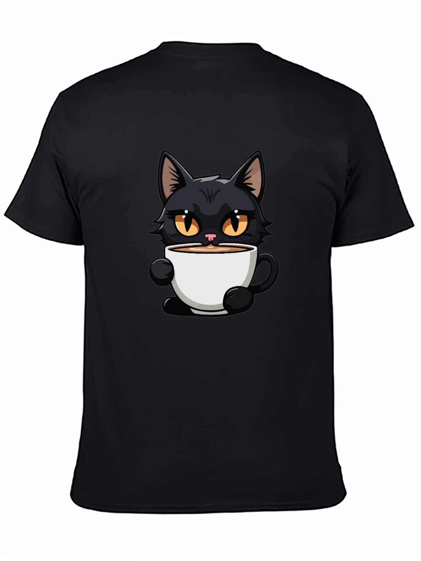 Black Cat Coffee Graphic Tee